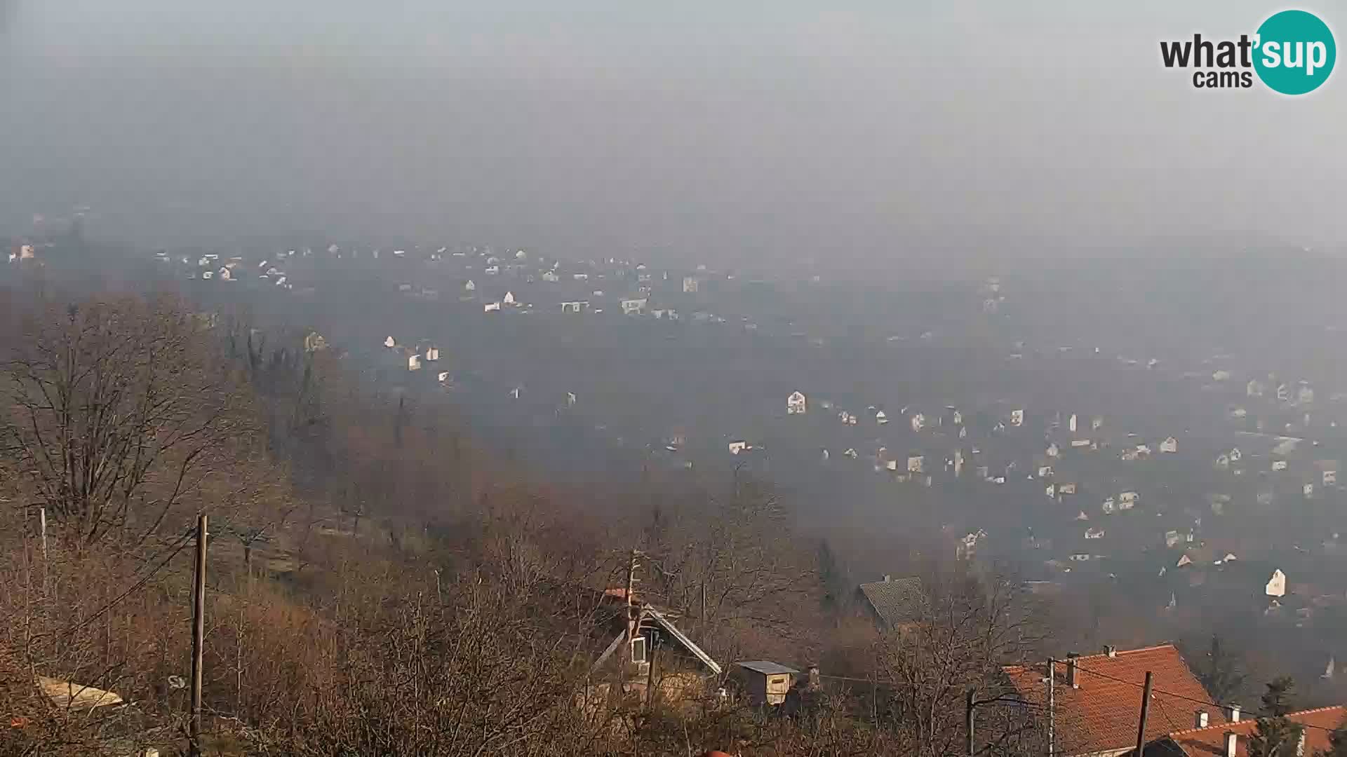 Panoramablick von Zagreb