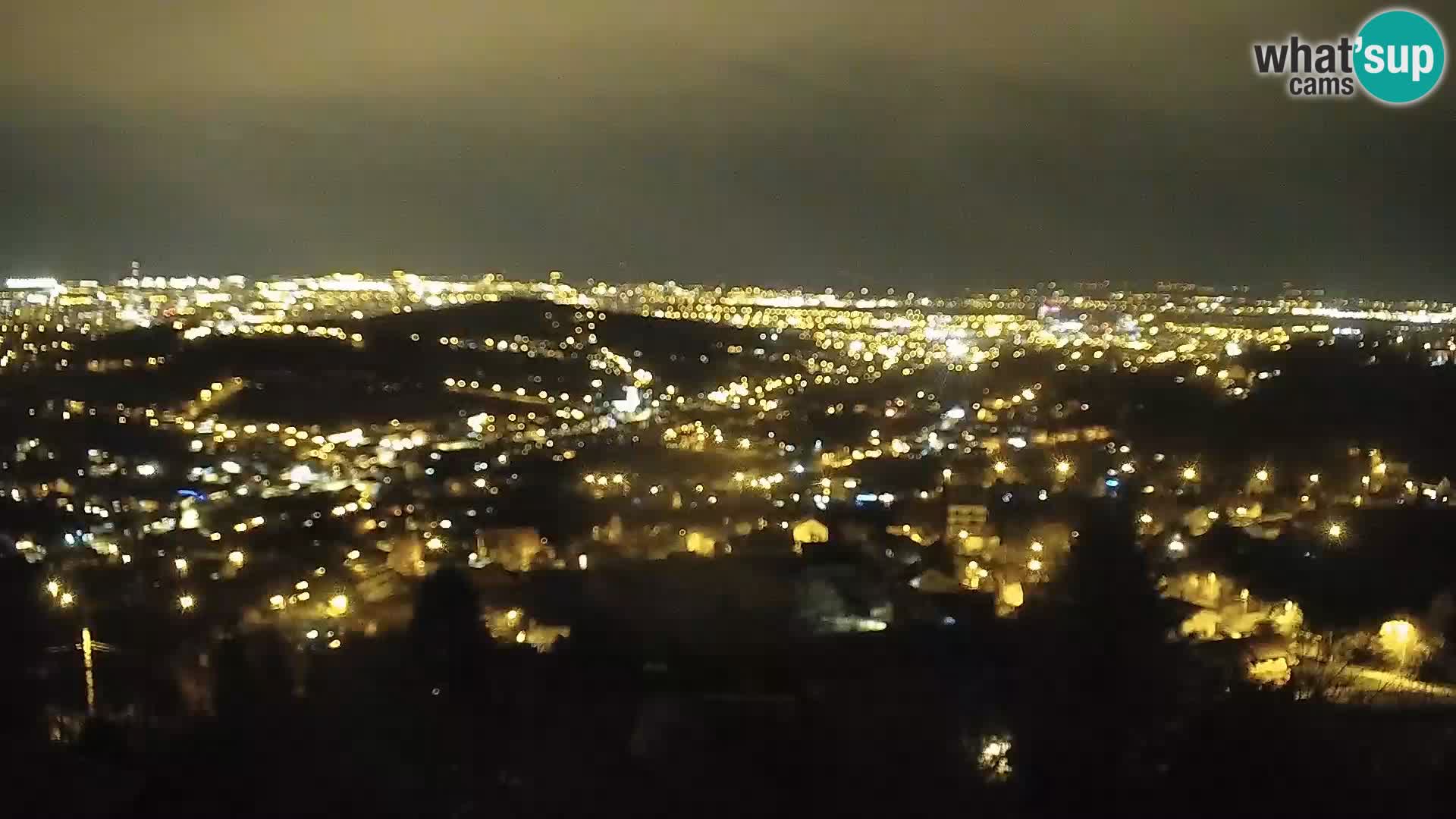 Panoramski pogled na Zagreb