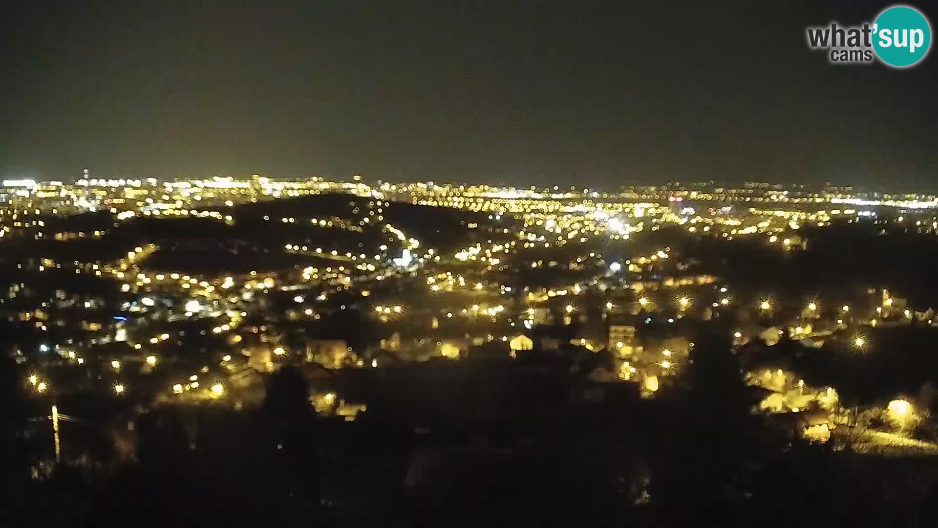 Vue panoramique de Zagreb