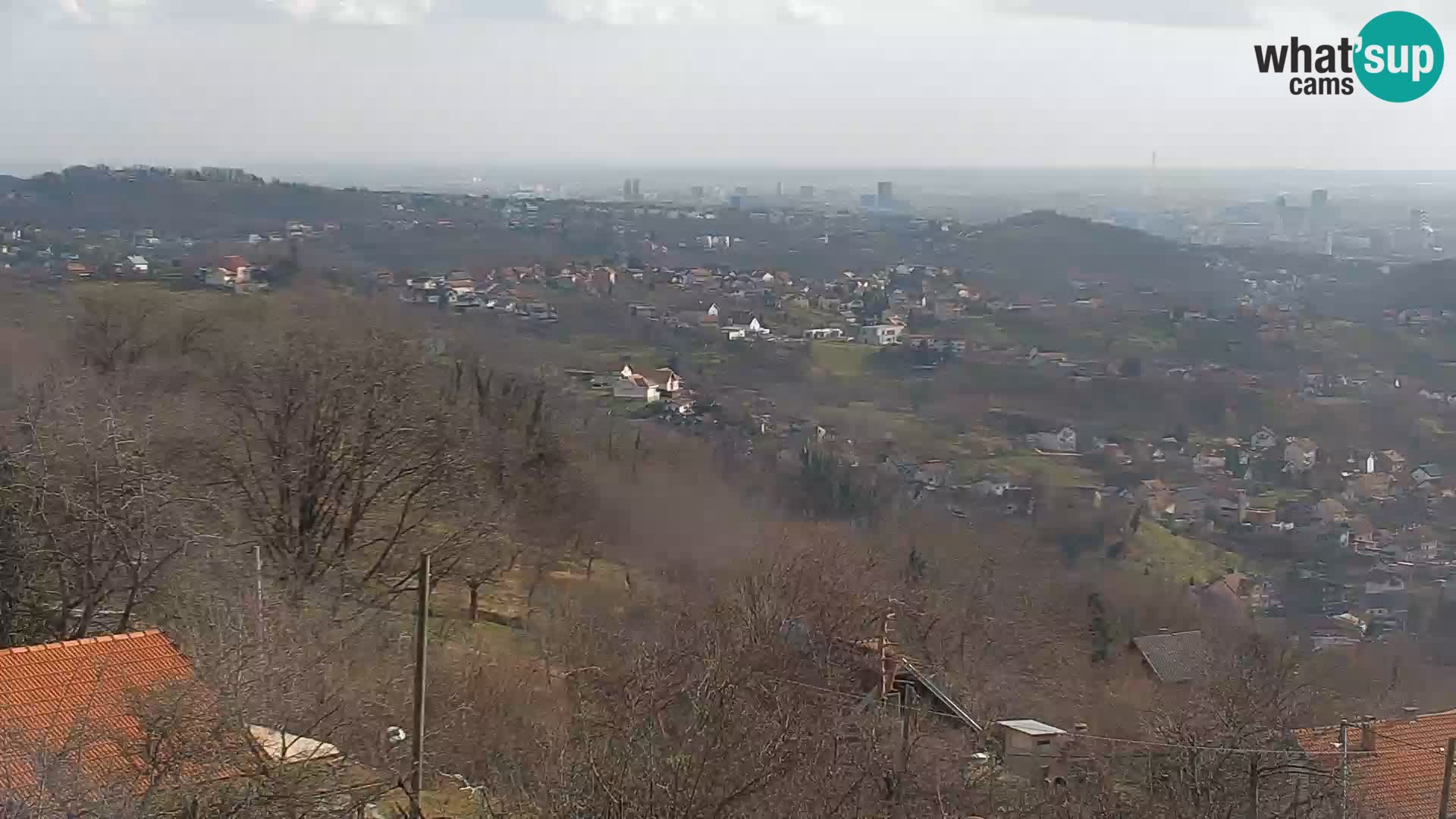 Vue panoramique de Zagreb