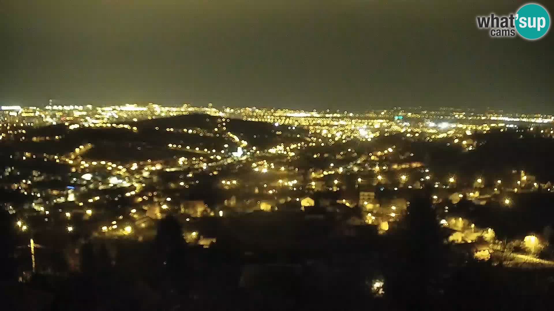 Vue panoramique de Zagreb