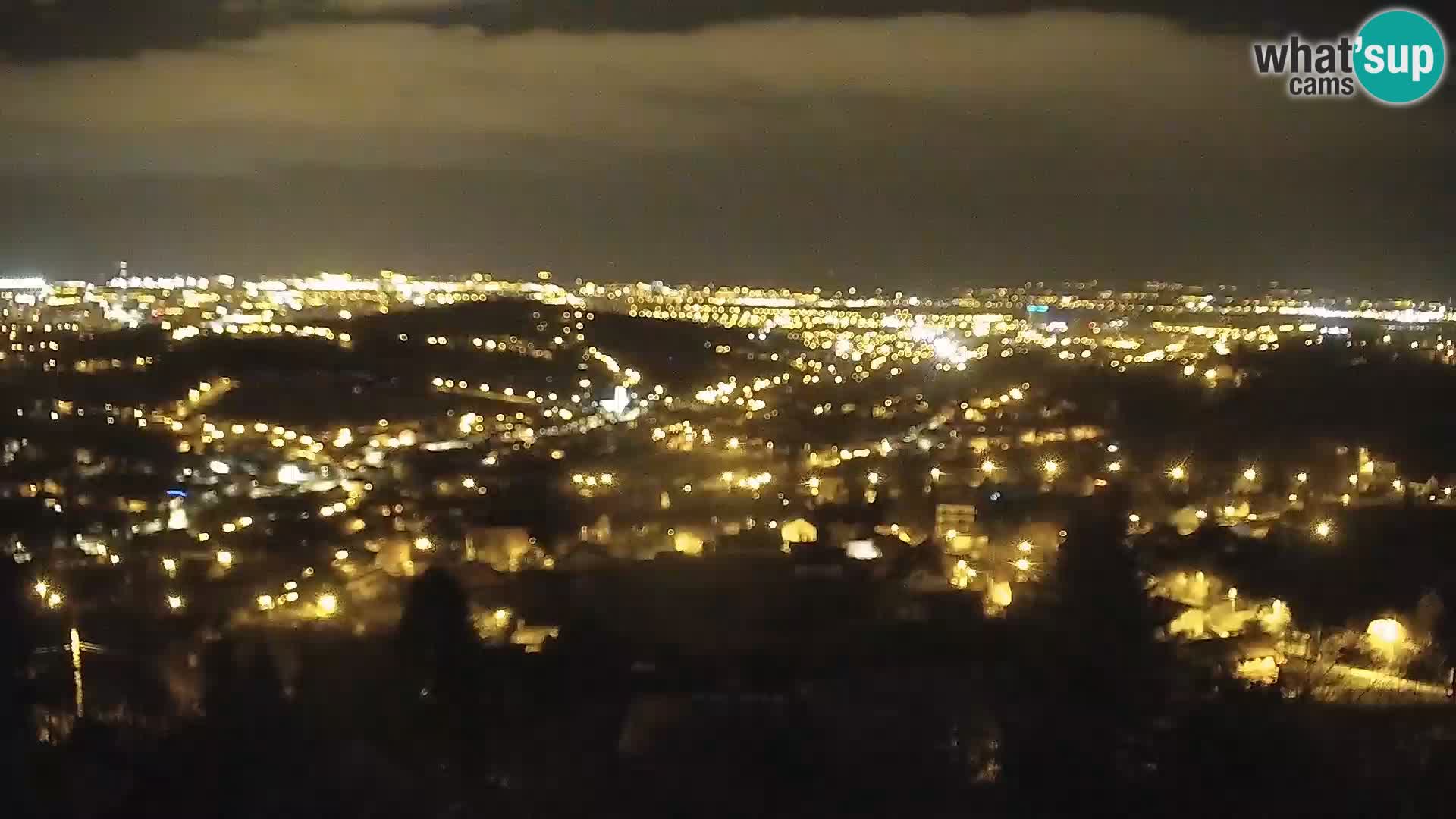 Vue panoramique de Zagreb