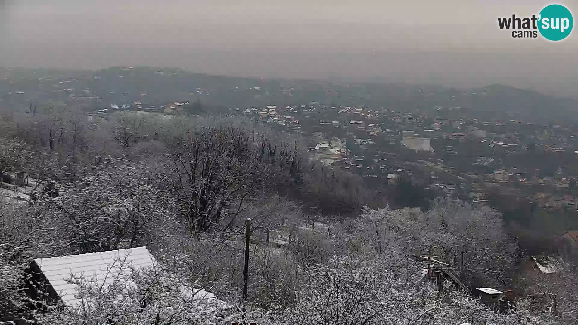 Panoramic view of Zagreb