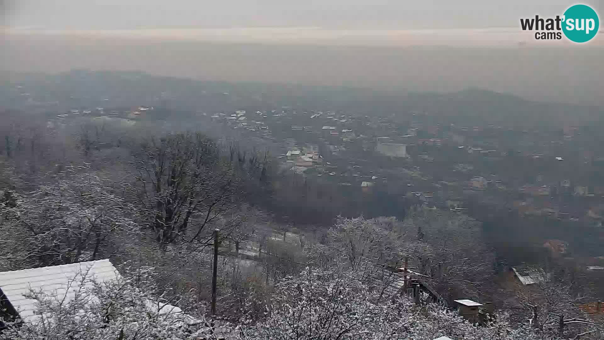 Panoramic view of Zagreb