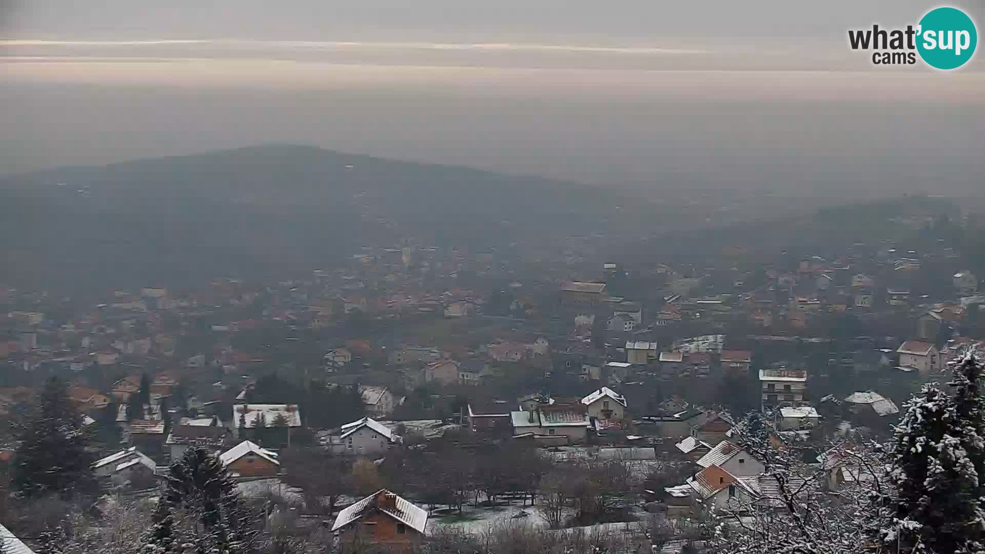 Panoramic view of Zagreb