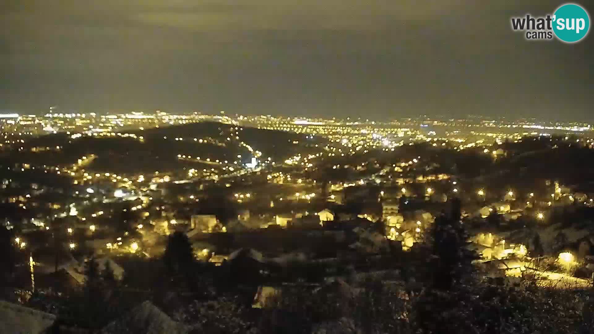 Vue panoramique de Zagreb