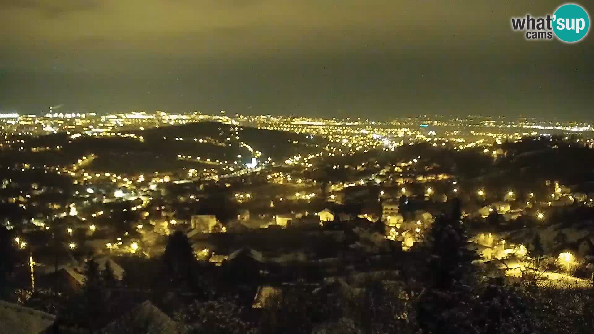 Panoramski pogled na Zagreb