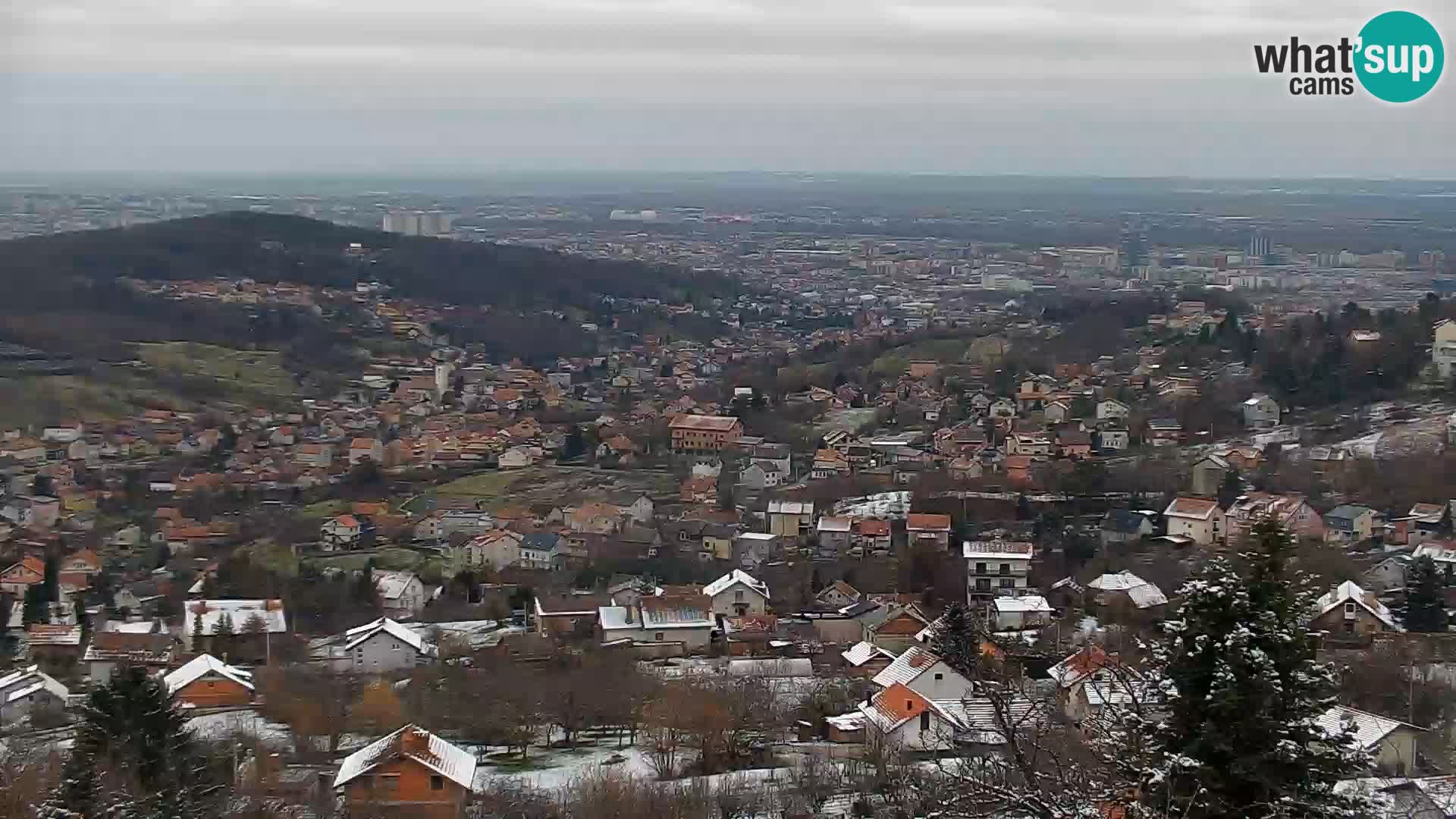 Vista panorámica de Zagreb