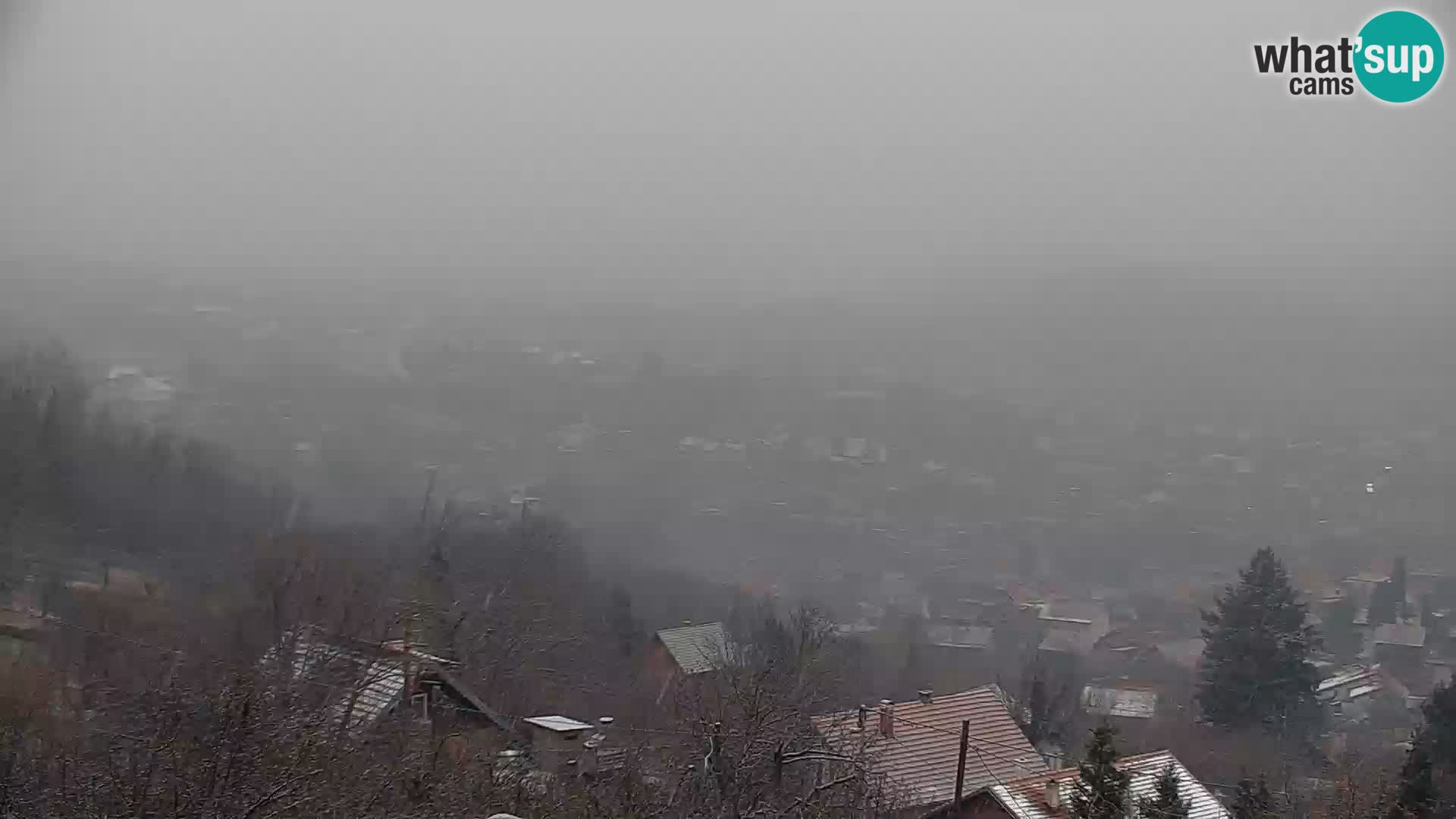 Panoramic view of Zagreb