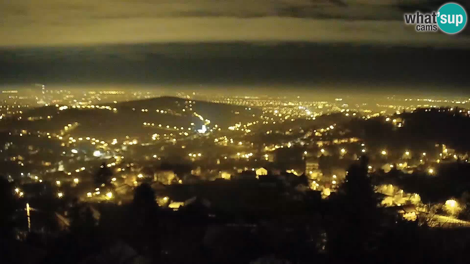 Panoramic view of Zagreb