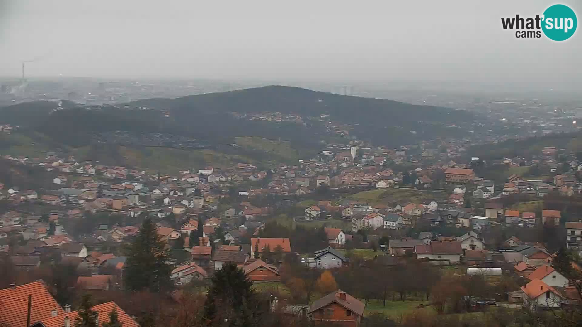 Vista panorámica de Zagreb