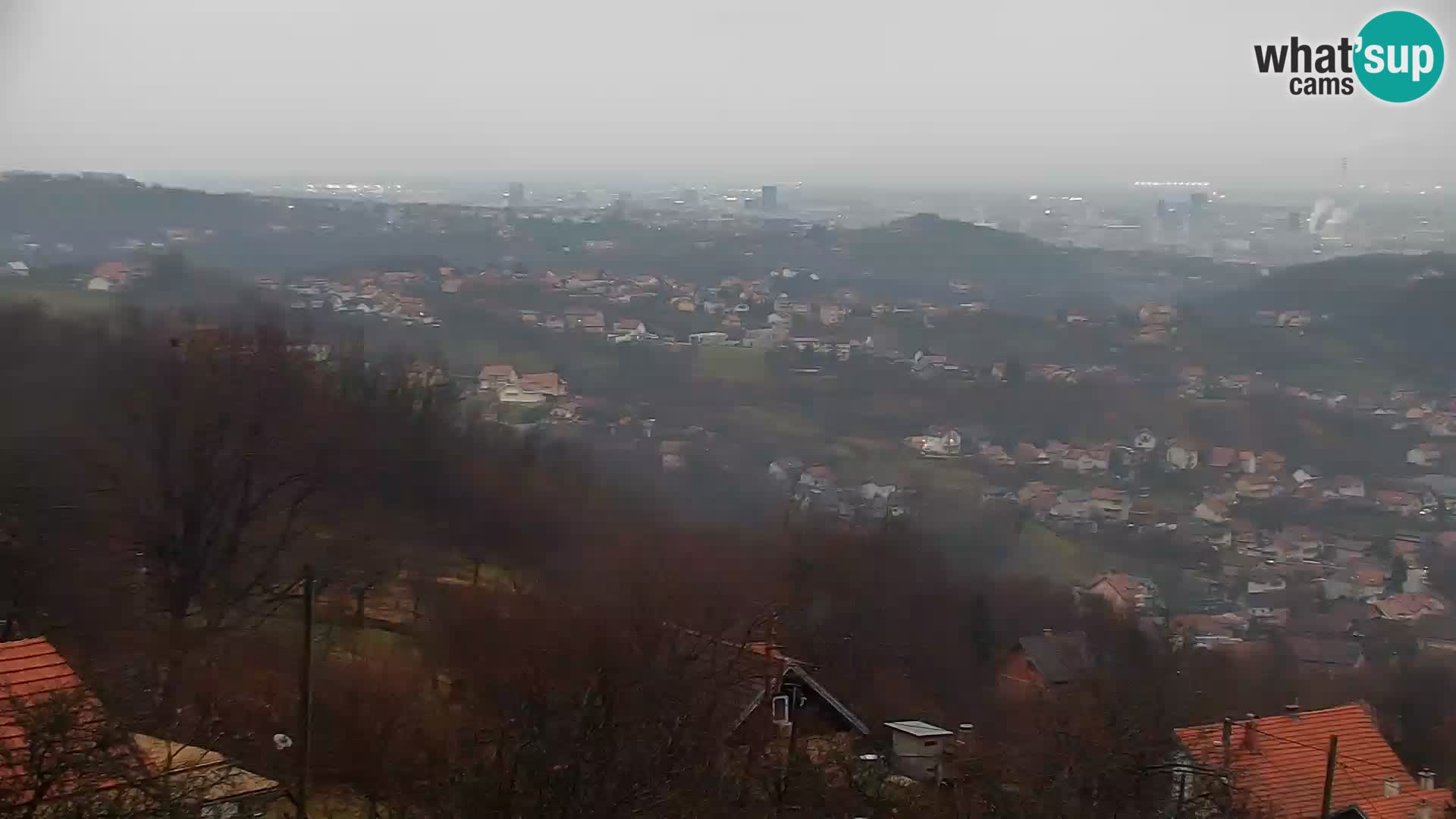 Panoramablick von Zagreb