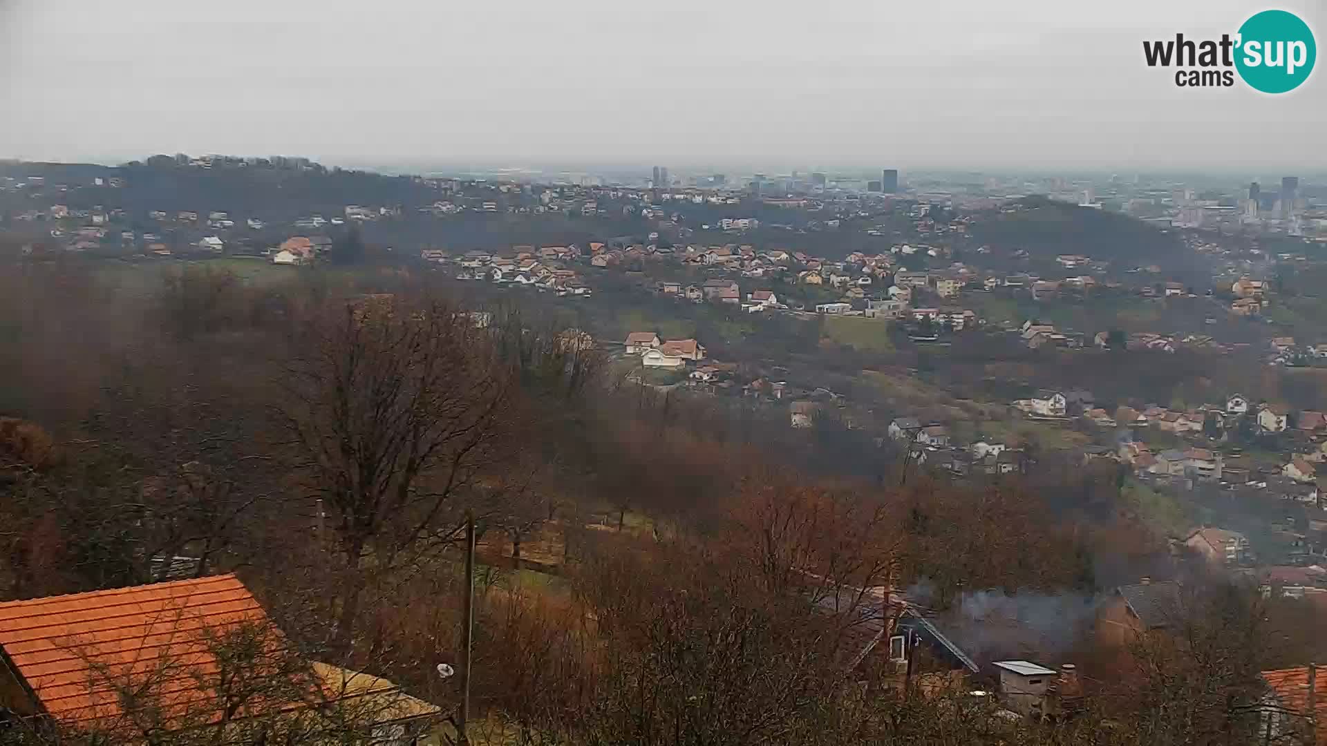 Panoramski pogled na Zagreb