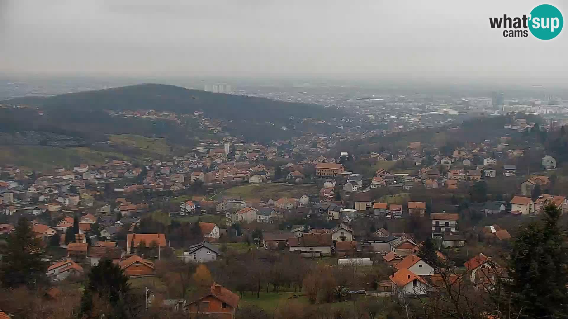 Vista panorámica de Zagreb