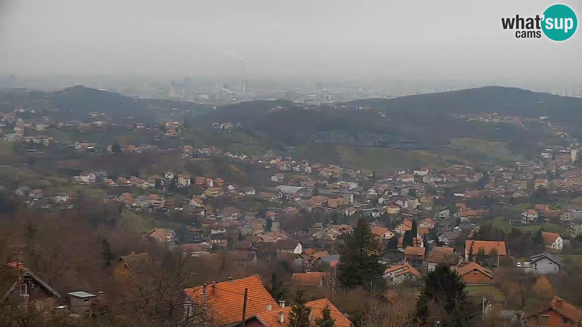 Panoramablick von Zagreb