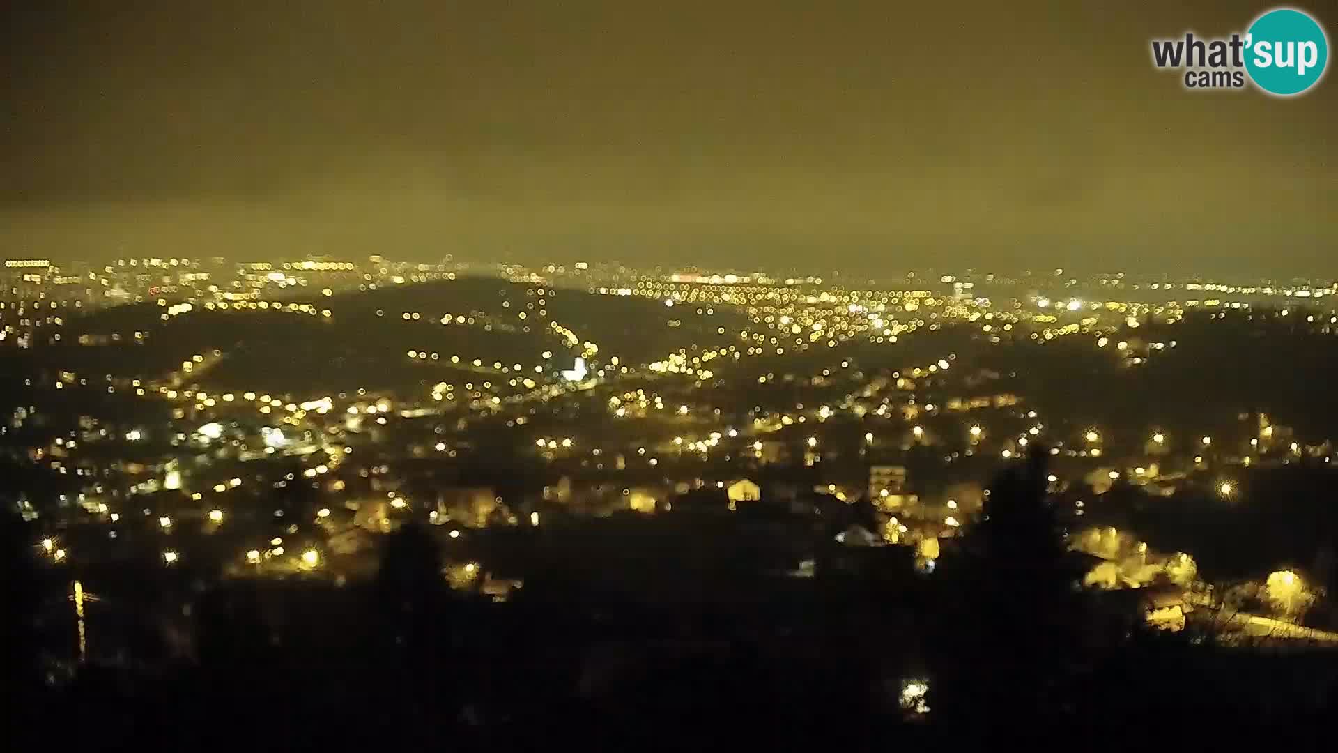 Vue panoramique de Zagreb