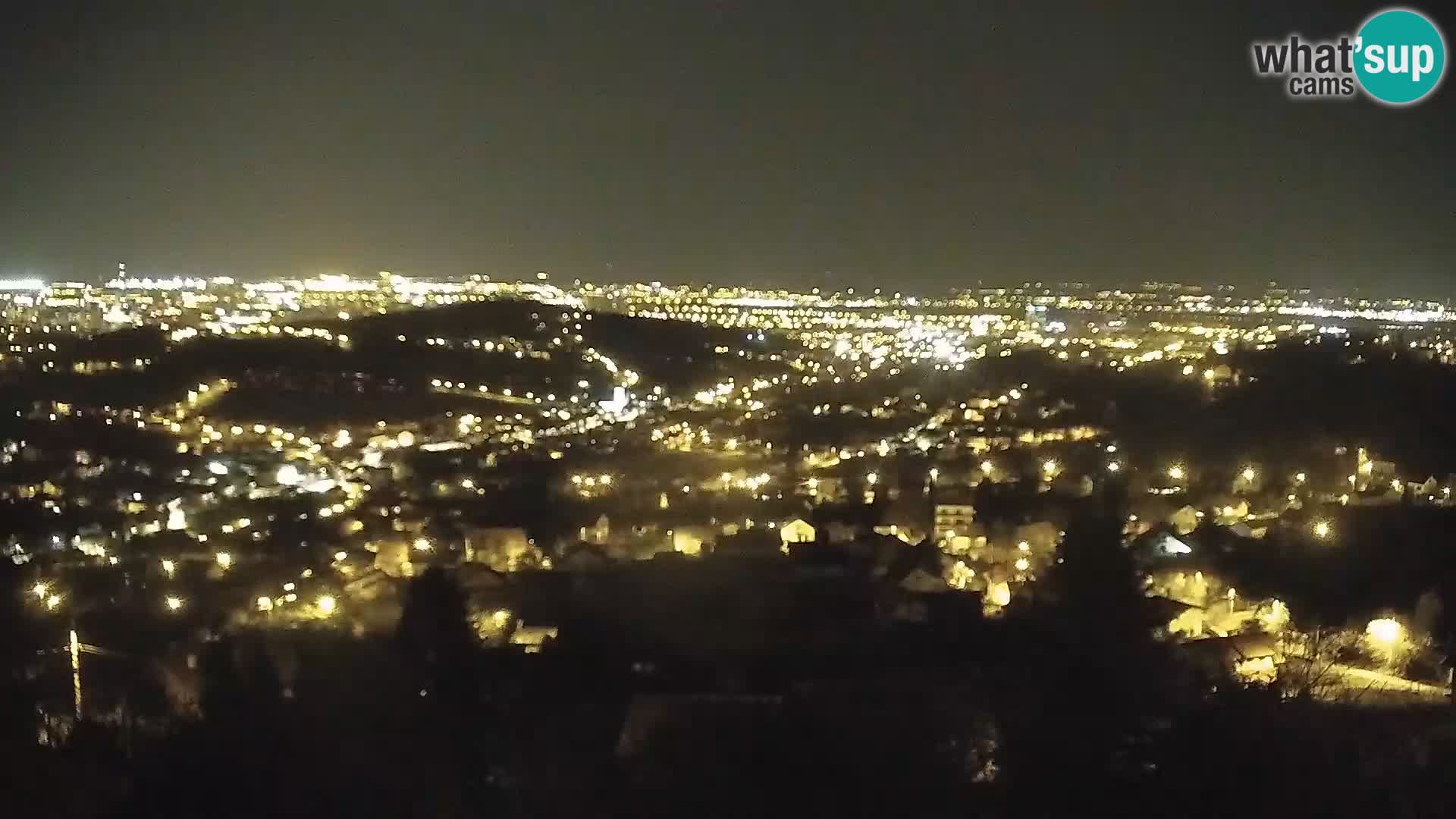 Vue panoramique de Zagreb