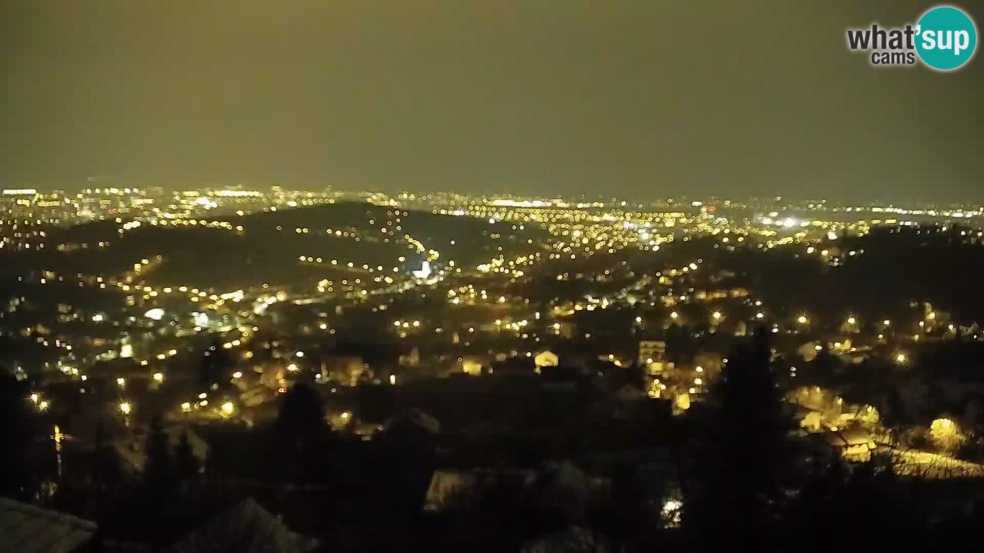 Vue panoramique de Zagreb