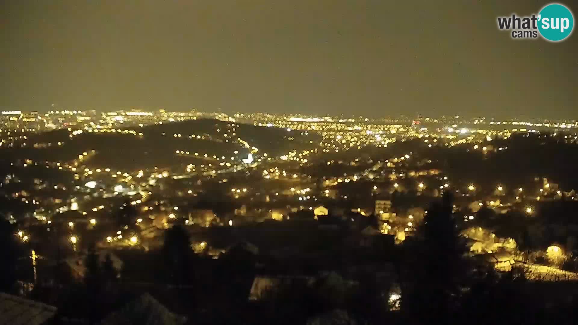 Panoramski pogled na Zagreb