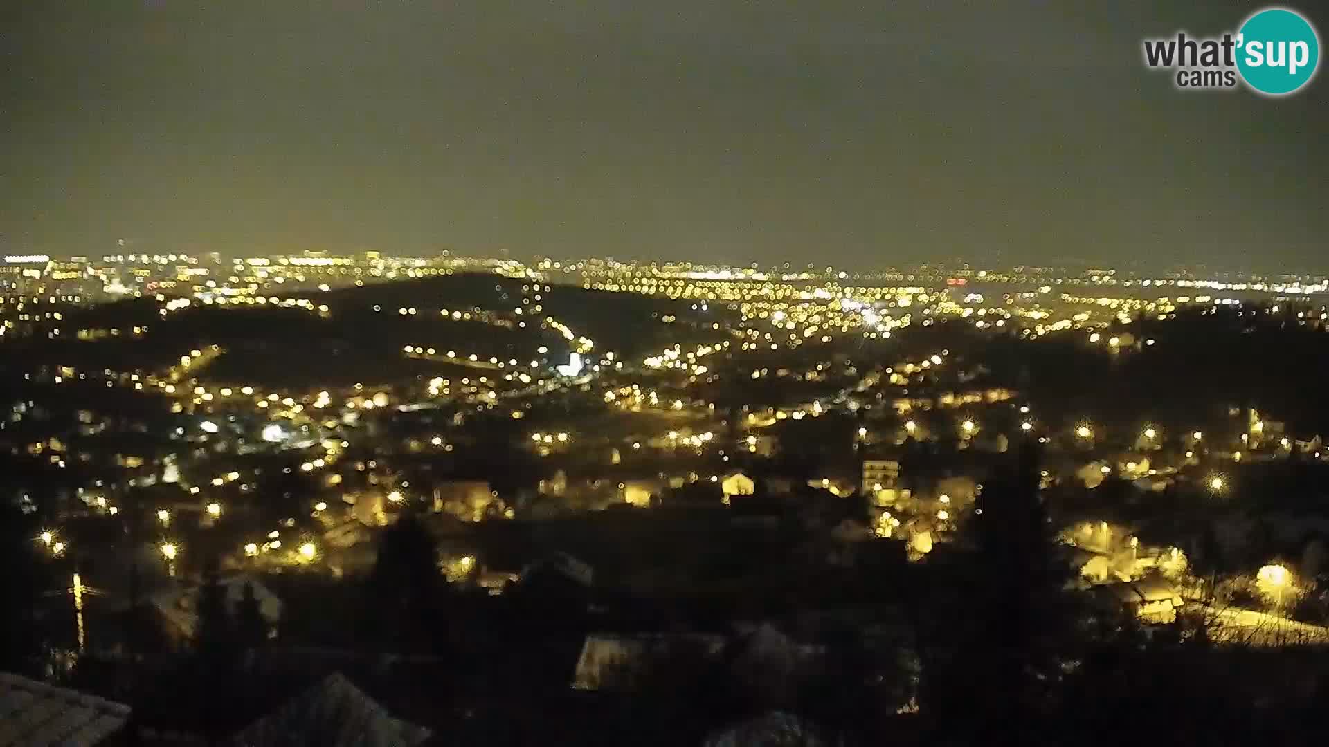 Vue panoramique de Zagreb