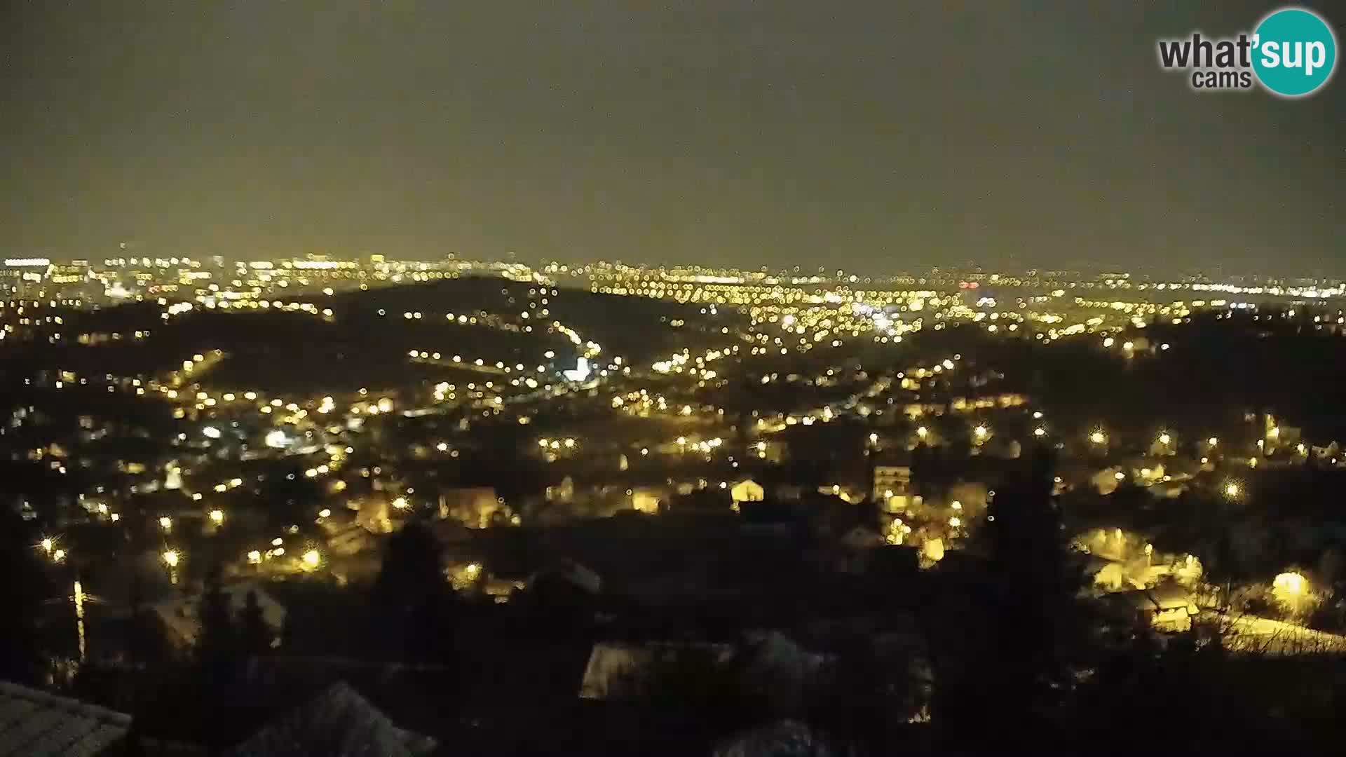 Vue panoramique de Zagreb