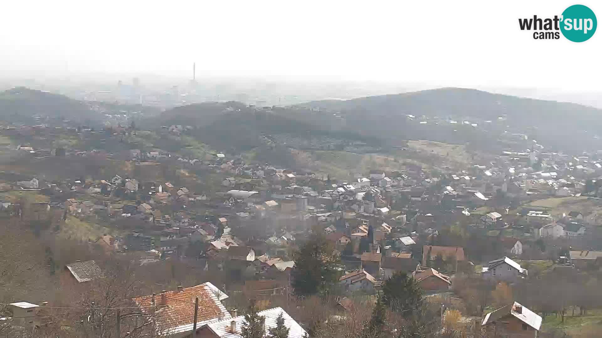 Panoramski pogled na Zagreb