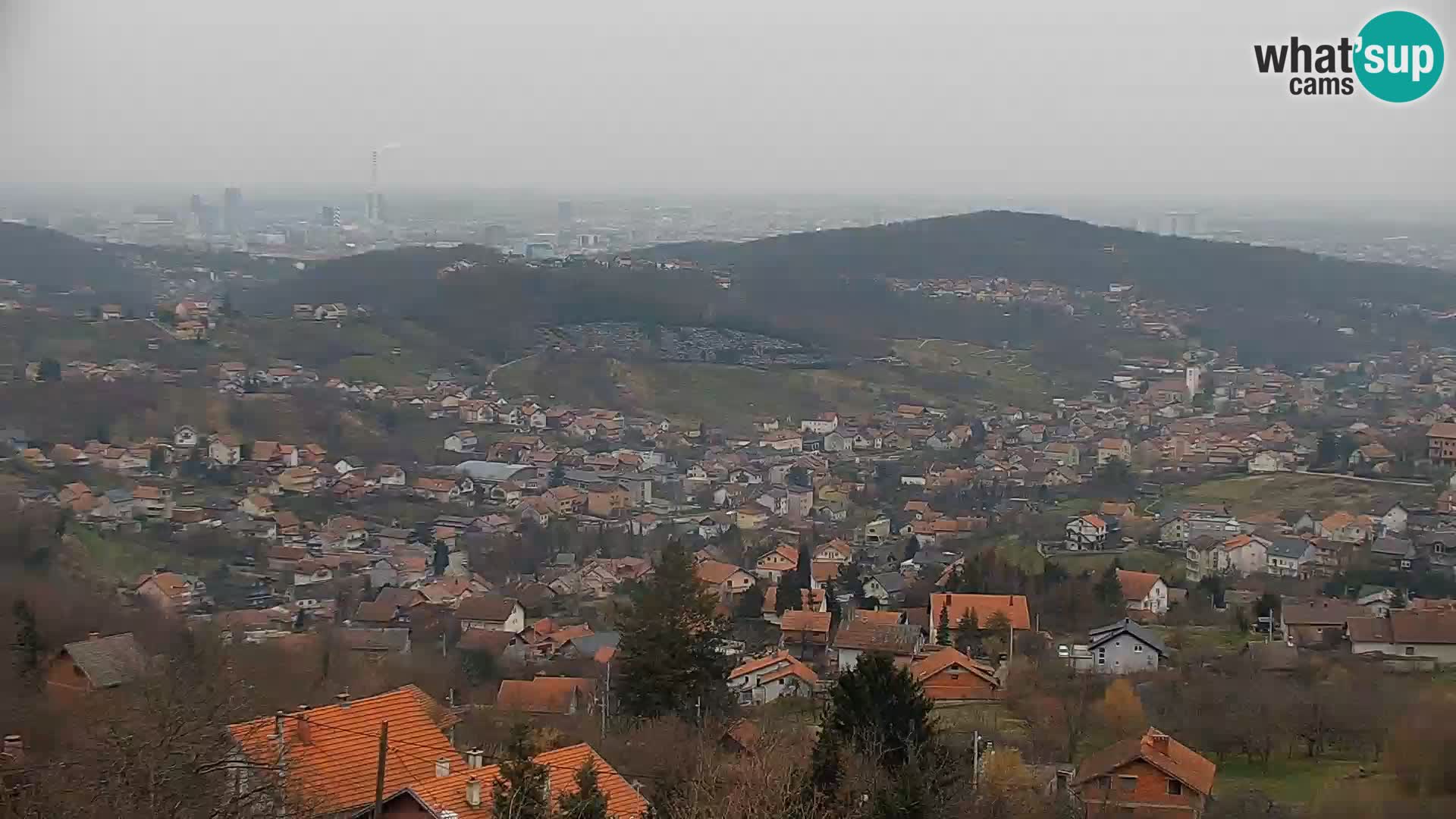 Panoramablick von Zagreb