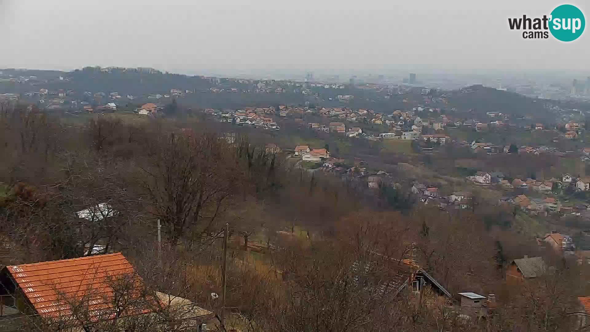 Panoramski pogled na Zagreb