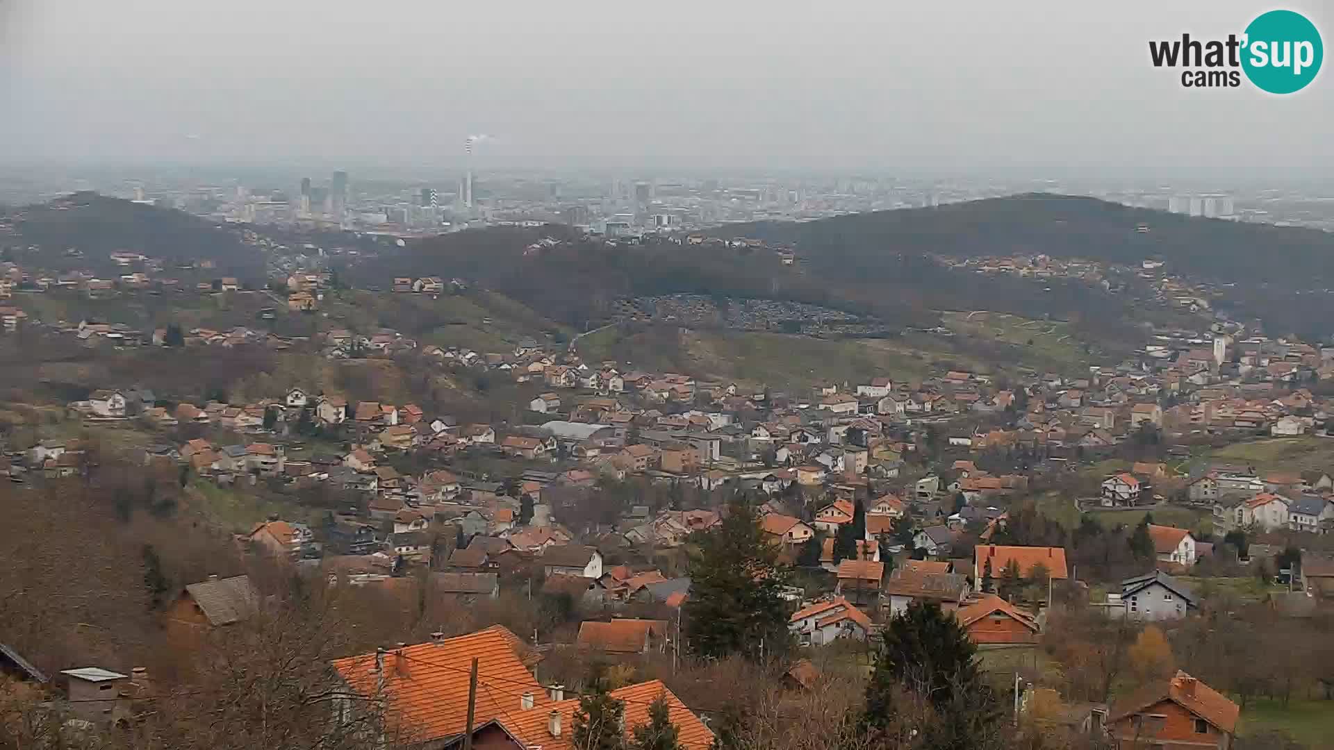 Vista panorámica de Zagreb