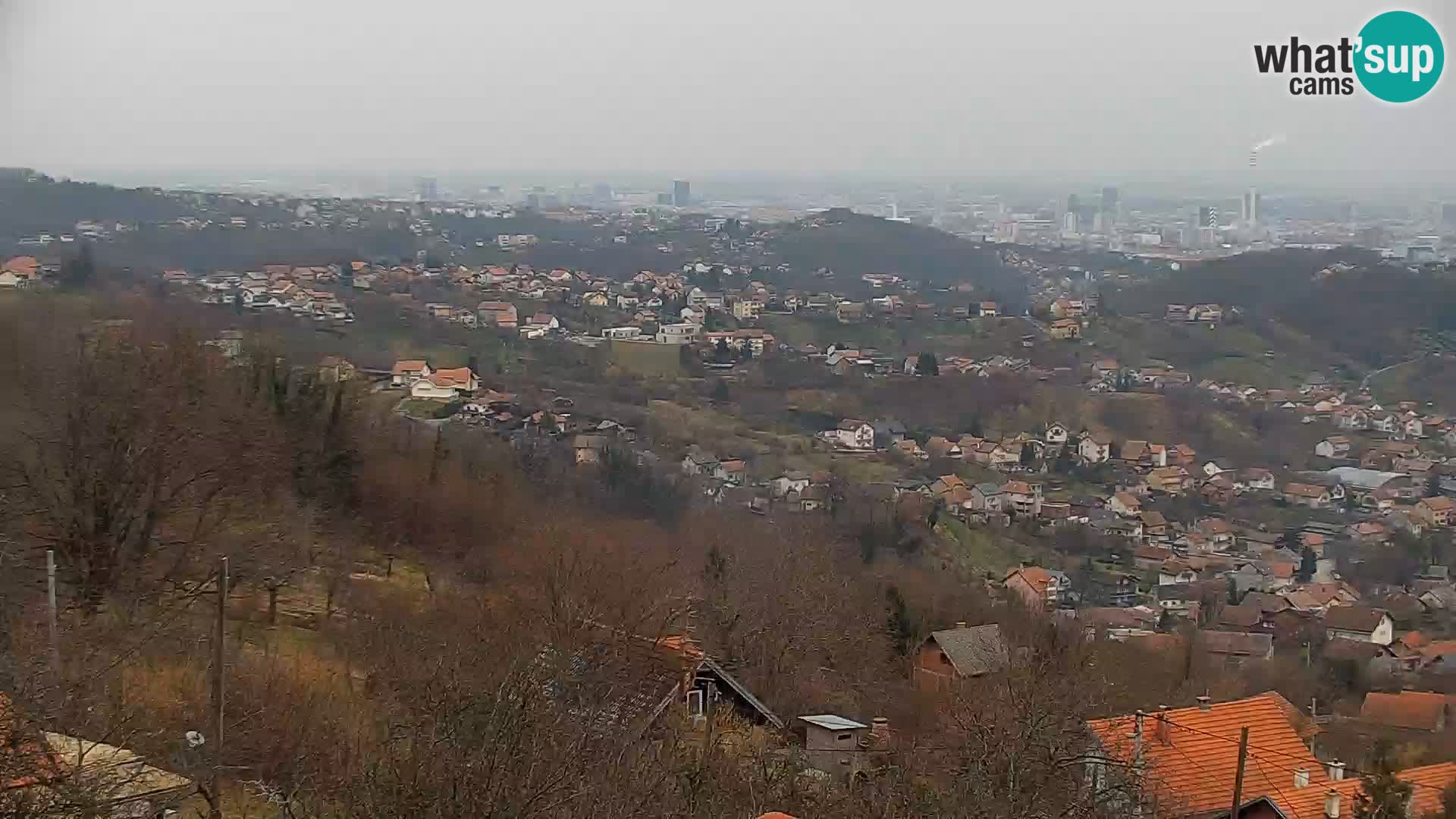 Panoramablick von Zagreb