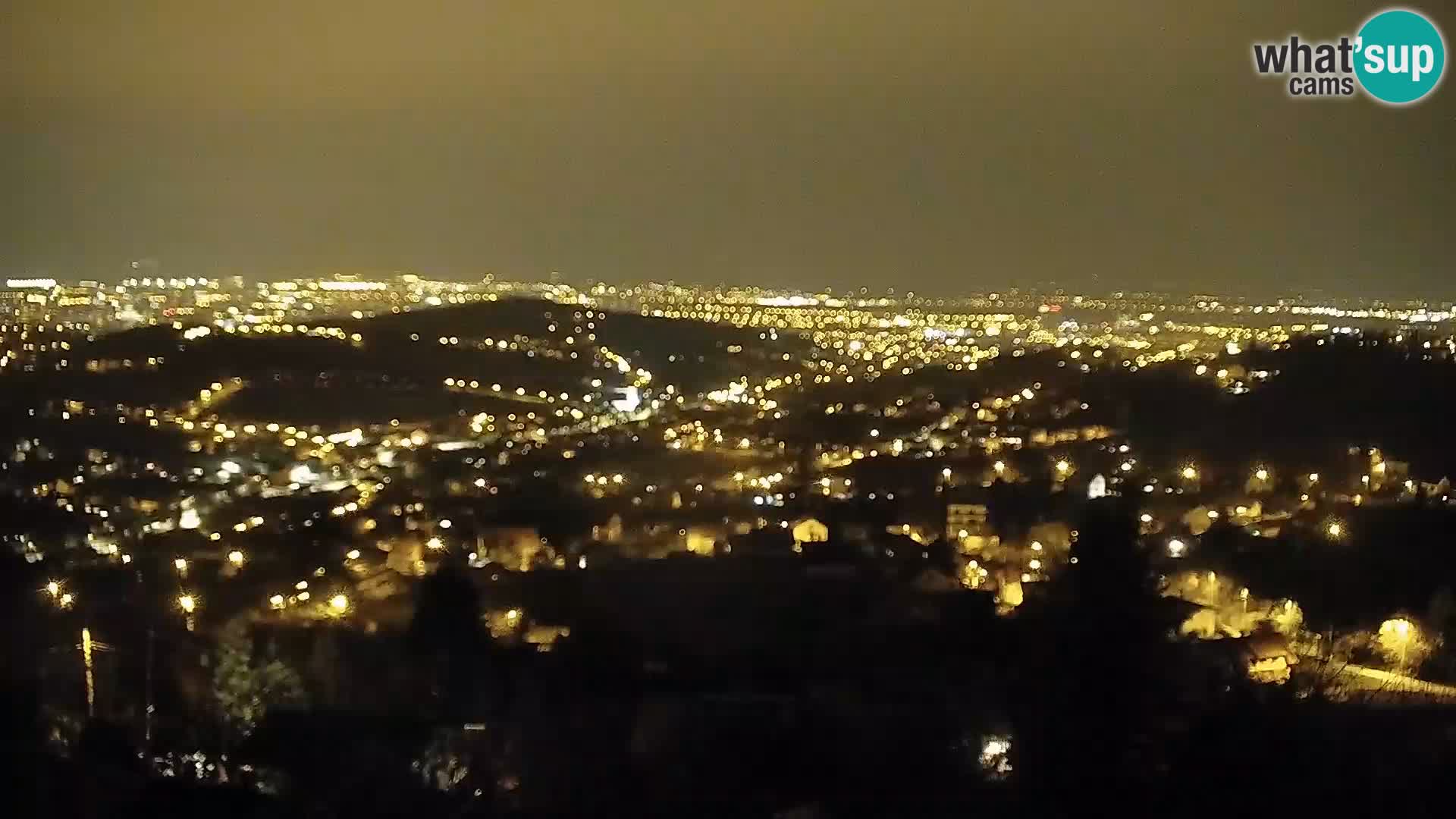 Panoramski pogled na Zagreb