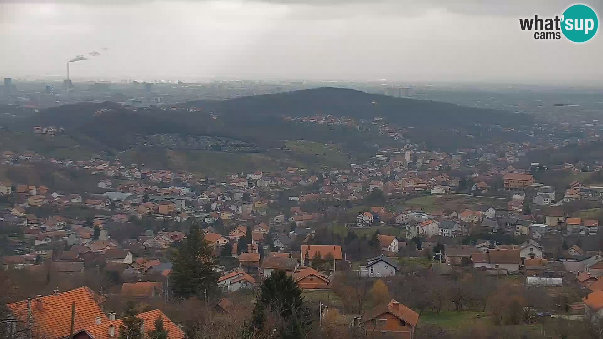 Panoramablick von Zagreb