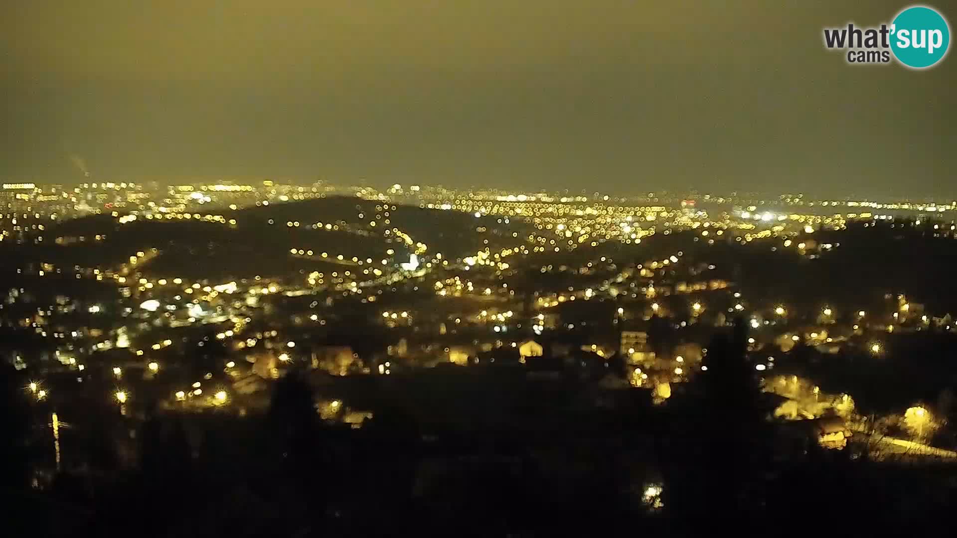 Panoramski pogled na Zagreb