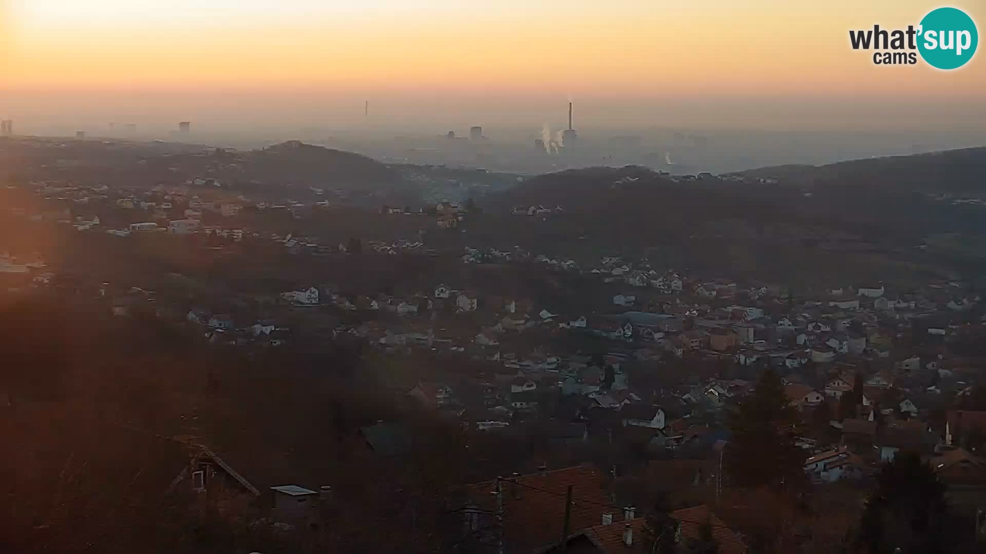 Panoramablick von Zagreb