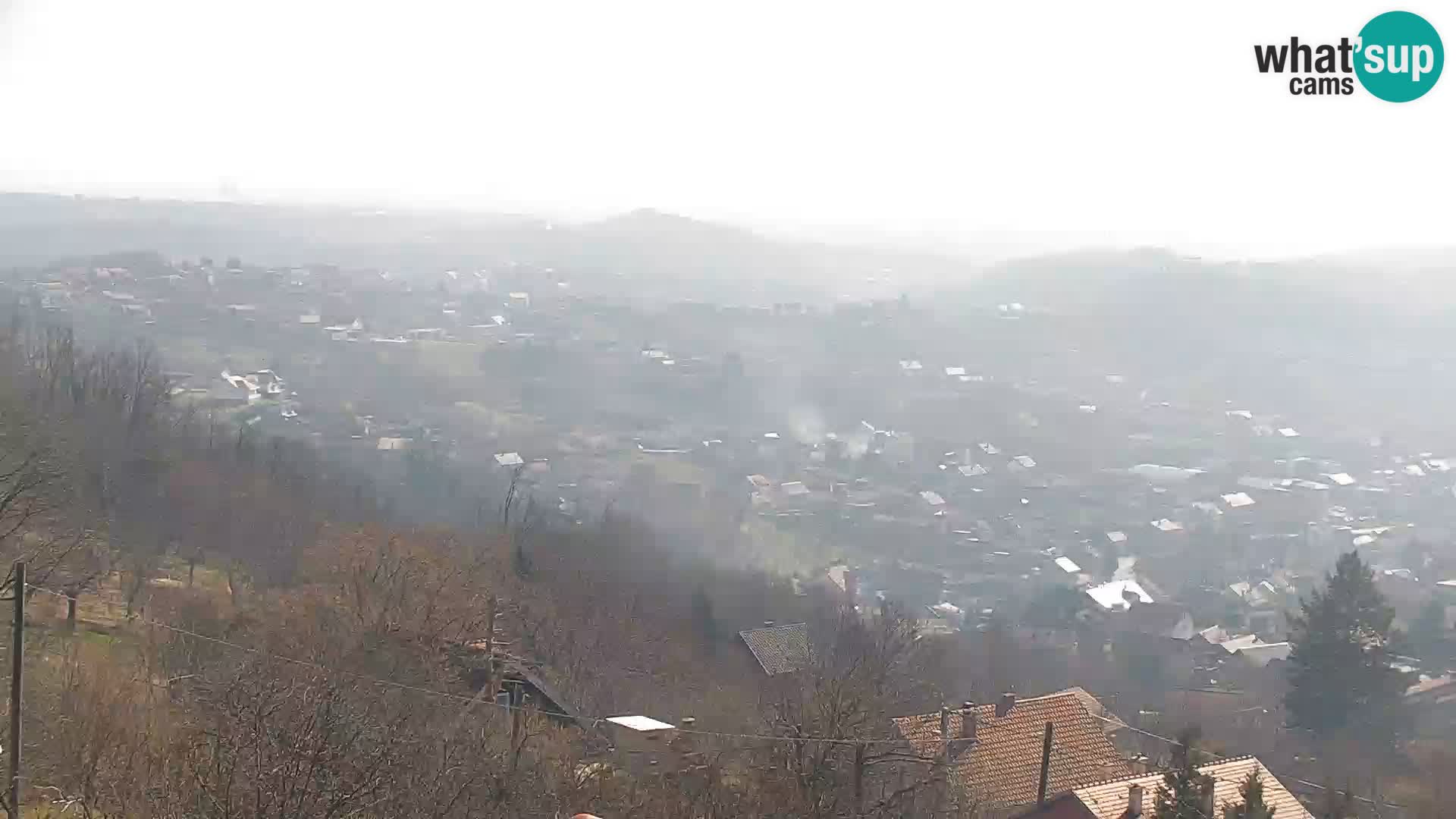 Panoramablick von Zagreb