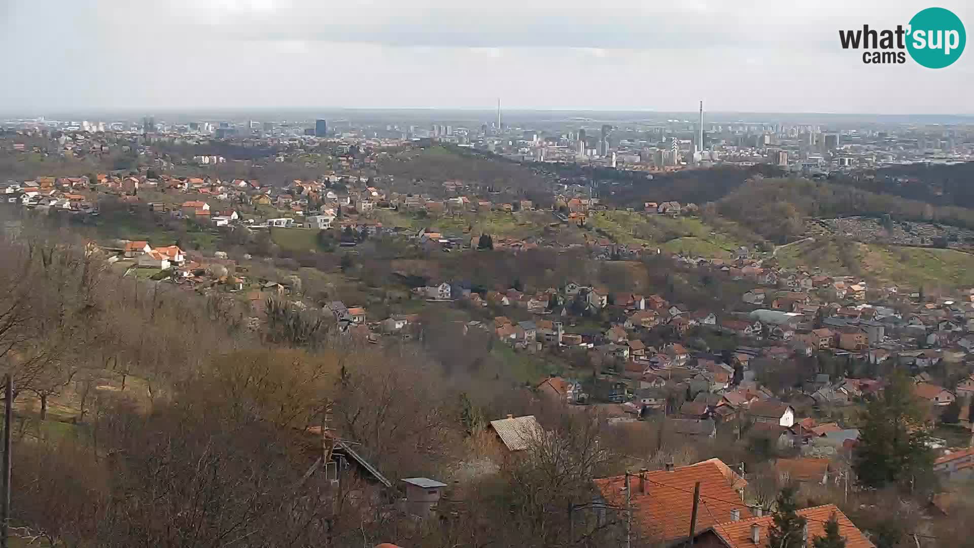 Panoramablick von Zagreb