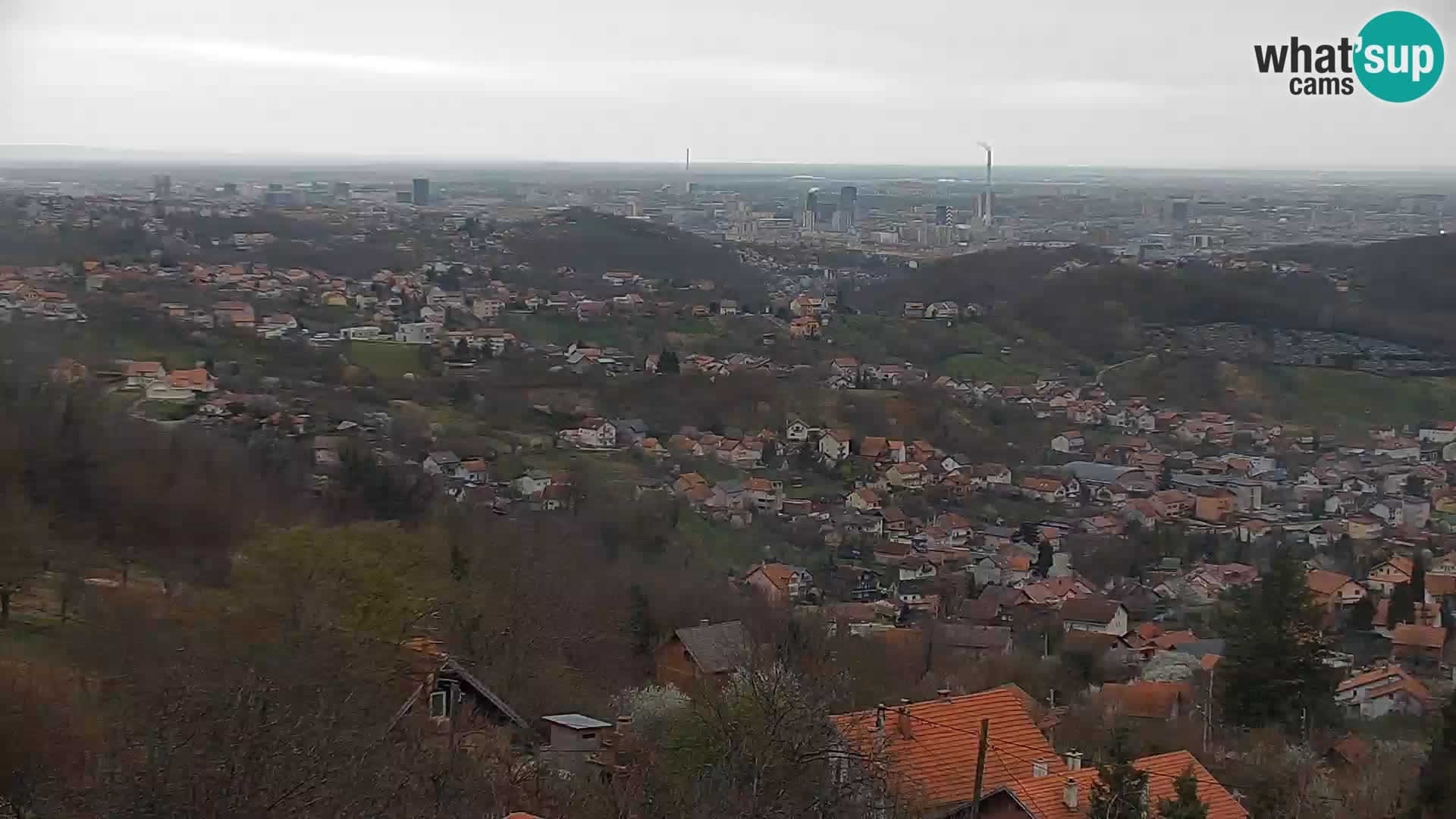 Vista panorámica de Zagreb