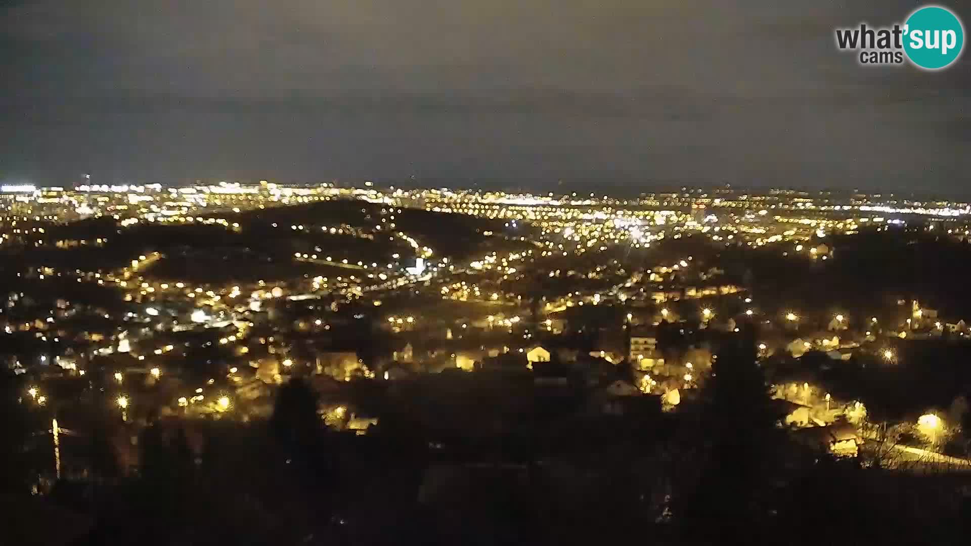 Panoramski pogled na Zagreb