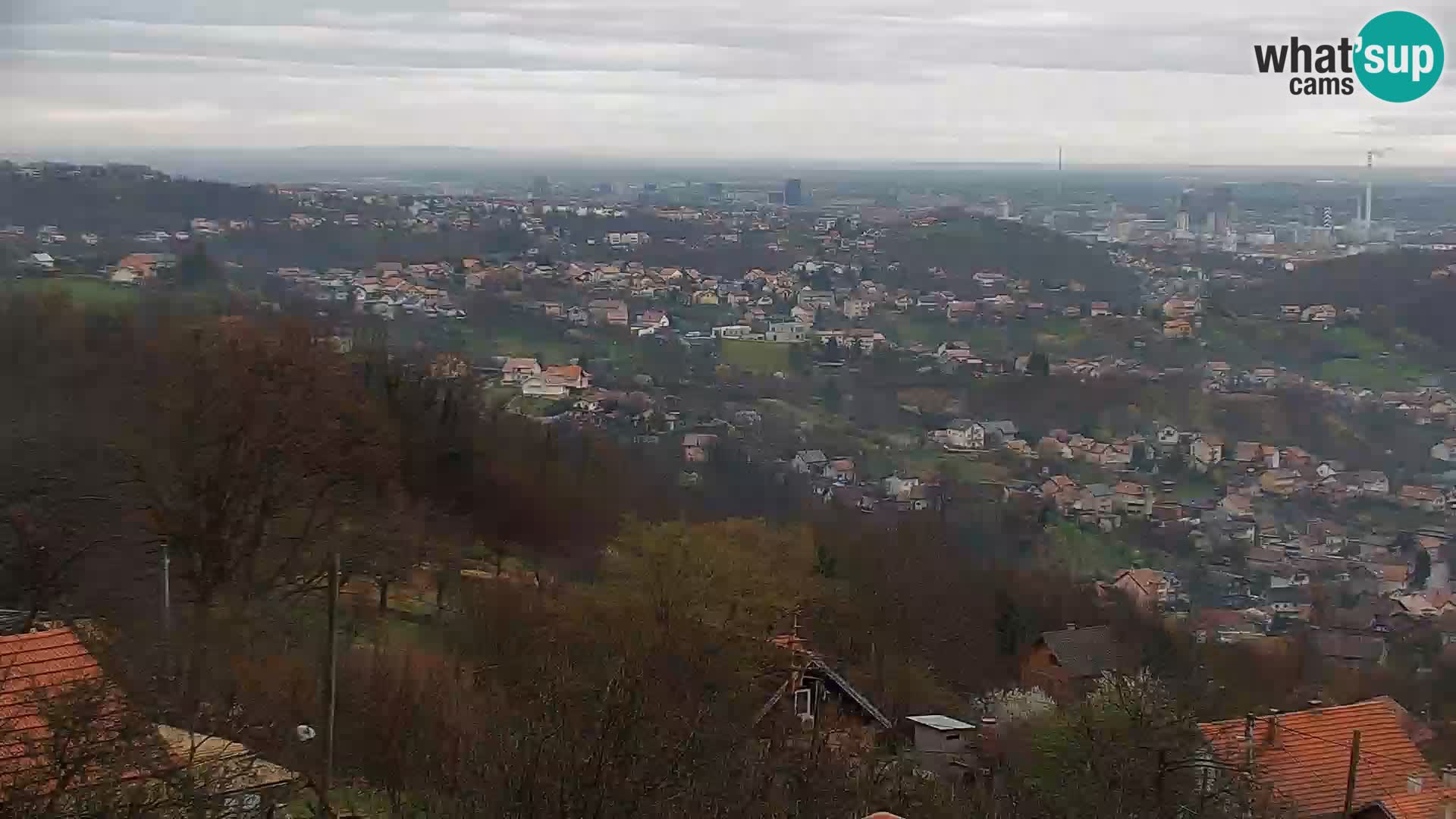 Vista panorámica de Zagreb