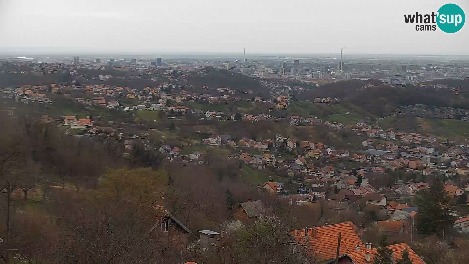 Vista panorámica de Zagreb