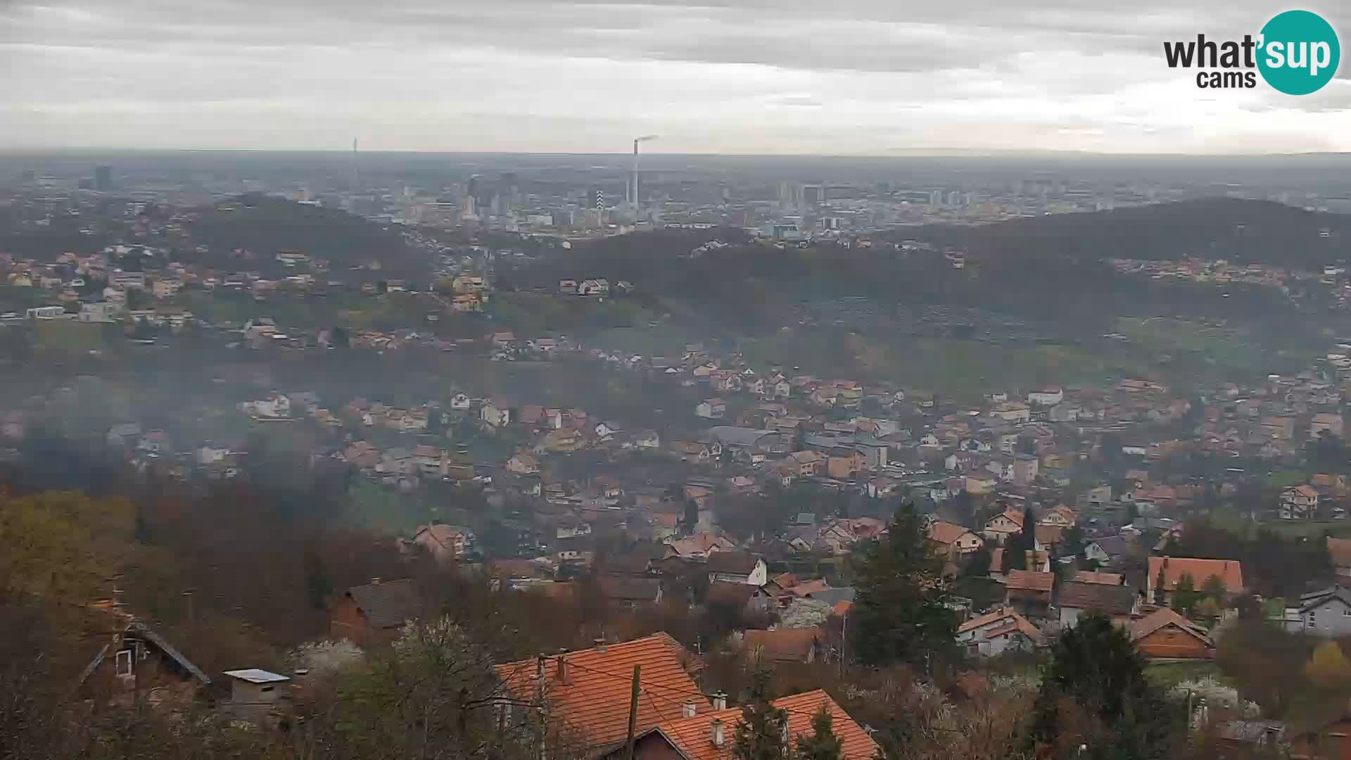 Panoramablick von Zagreb