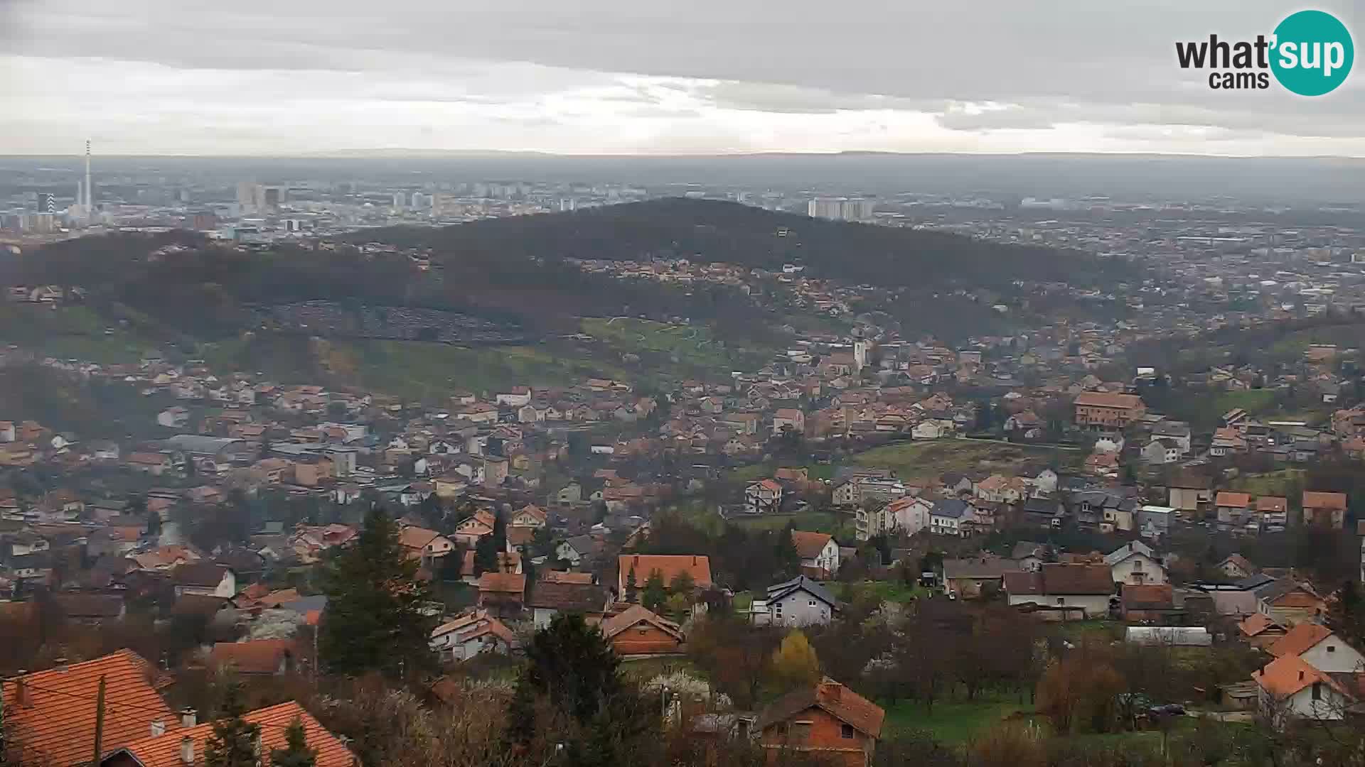 Panoramablick von Zagreb