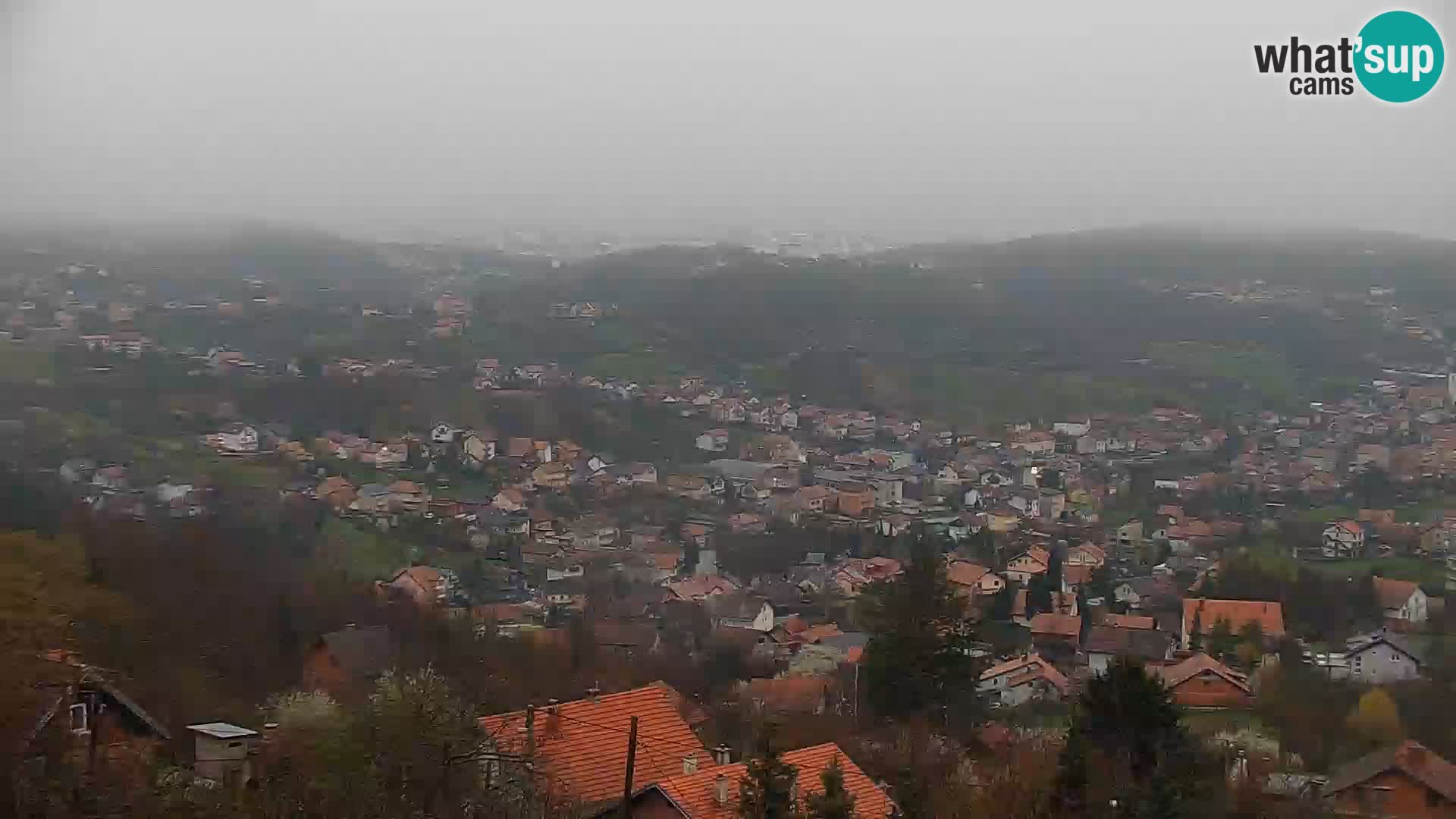 Panoramablick von Zagreb