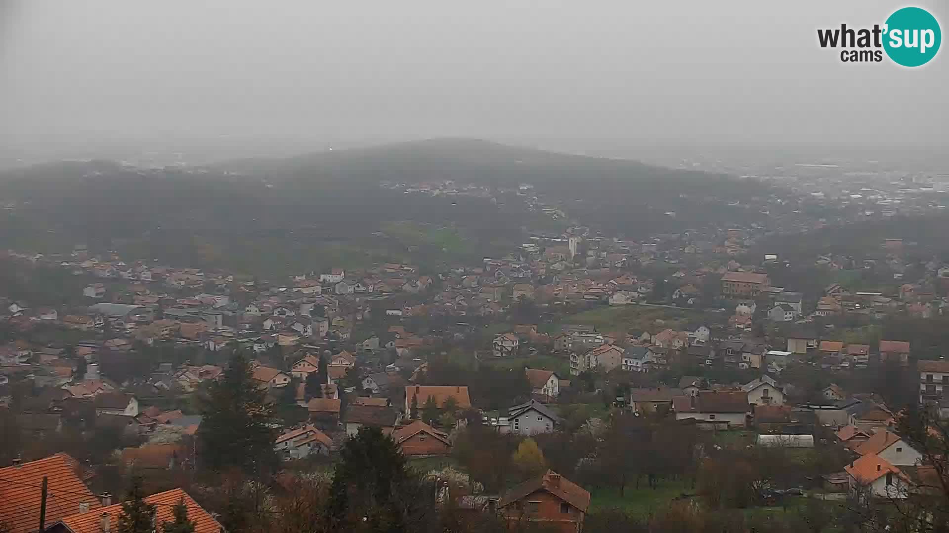 Panoramic view of Zagreb