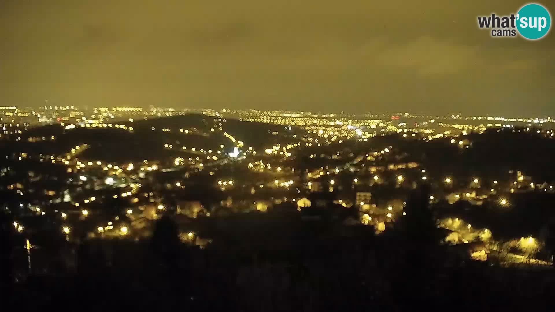 Vue panoramique de Zagreb