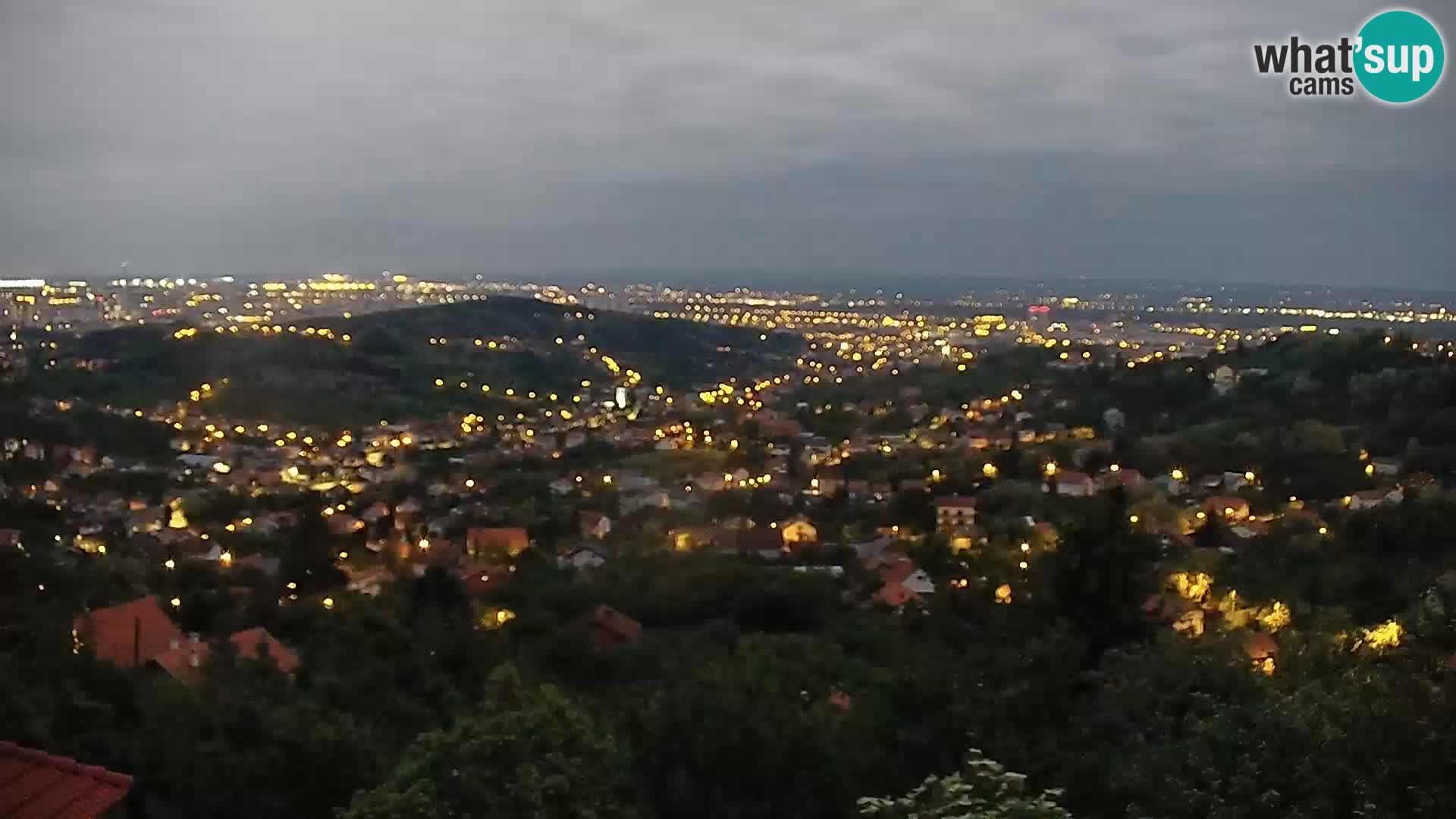 Vista panorámica de Zagreb