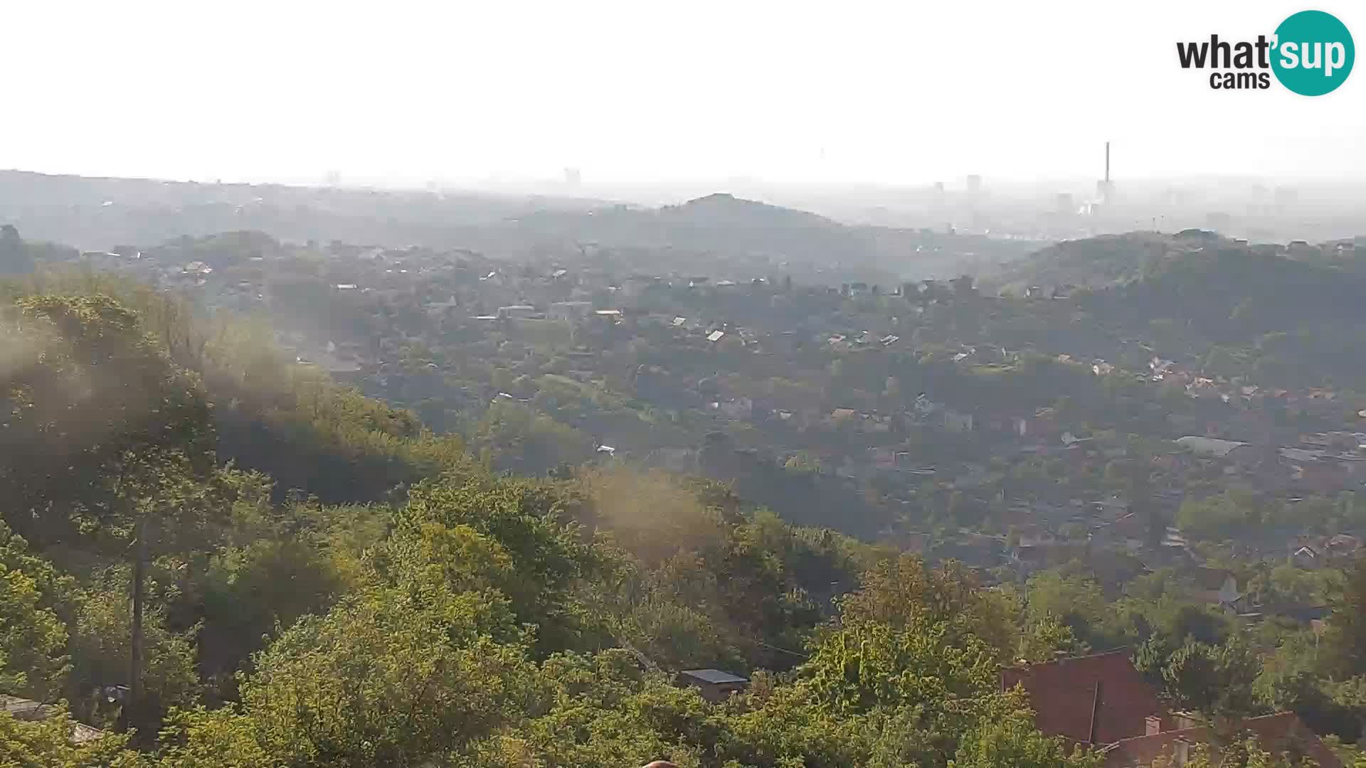 Panoramablick von Zagreb