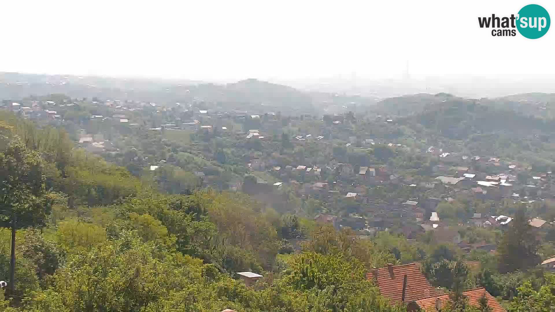 Panoramski pogled na Zagreb