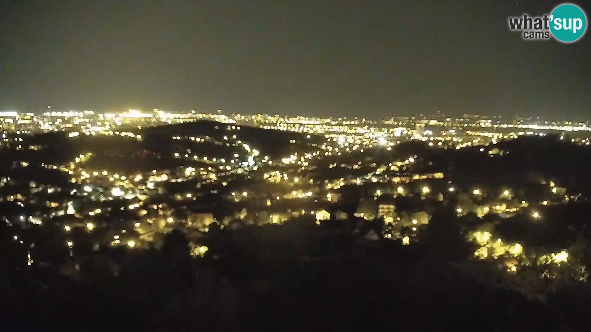 Vue panoramique de Zagreb
