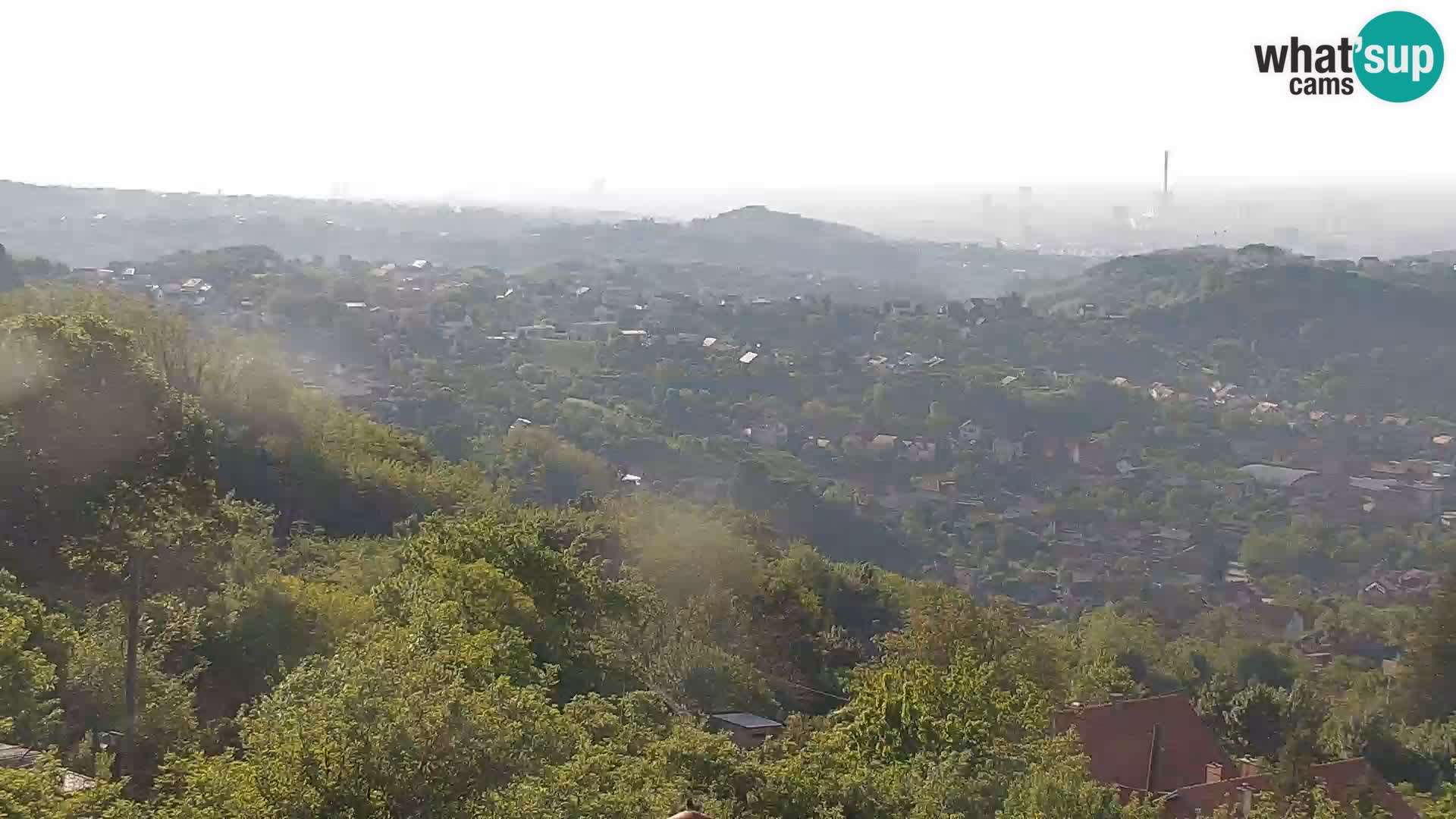 Panoramski pogled na Zagreb
